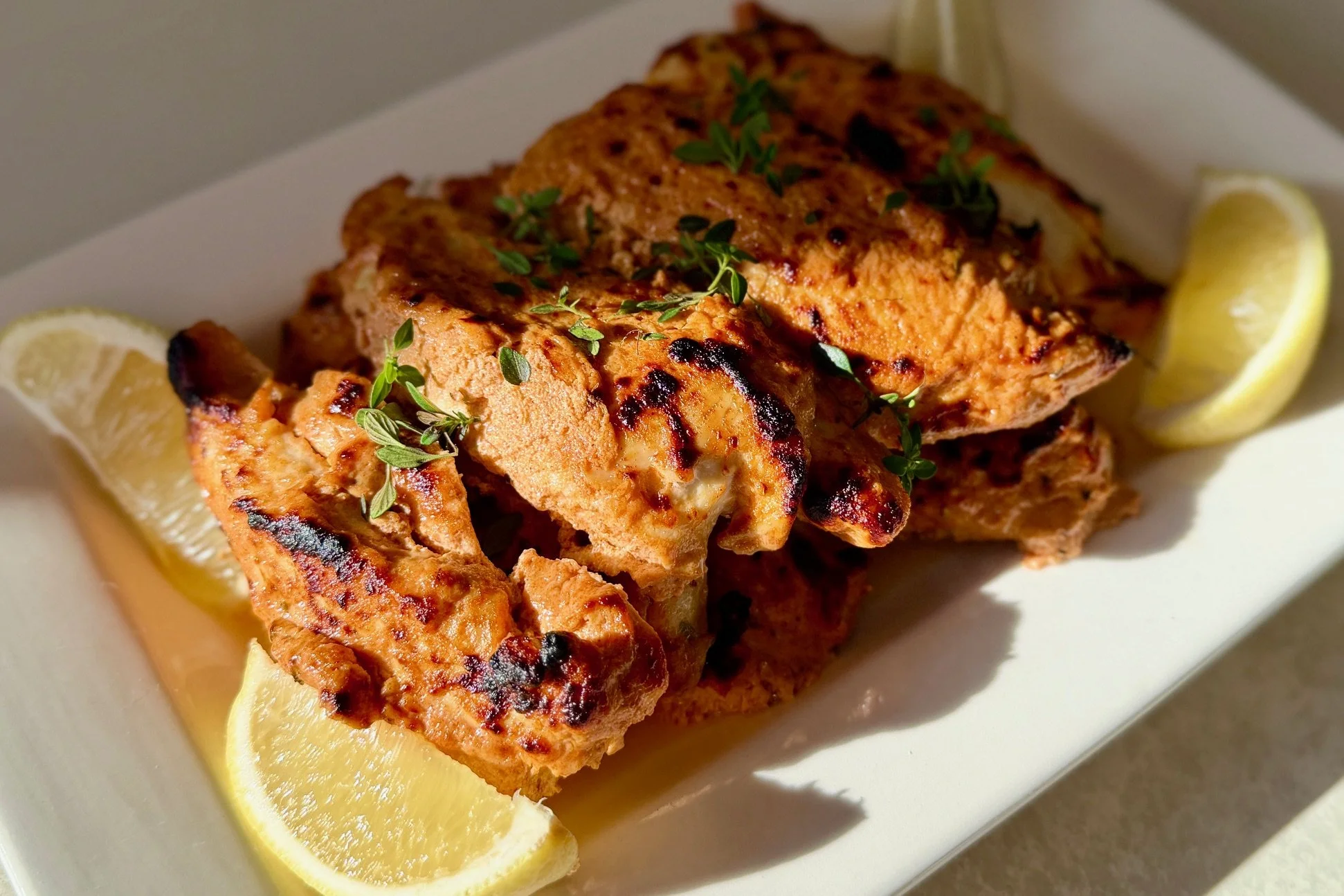 Tender Greek Yogurt–Marinated Chicken
