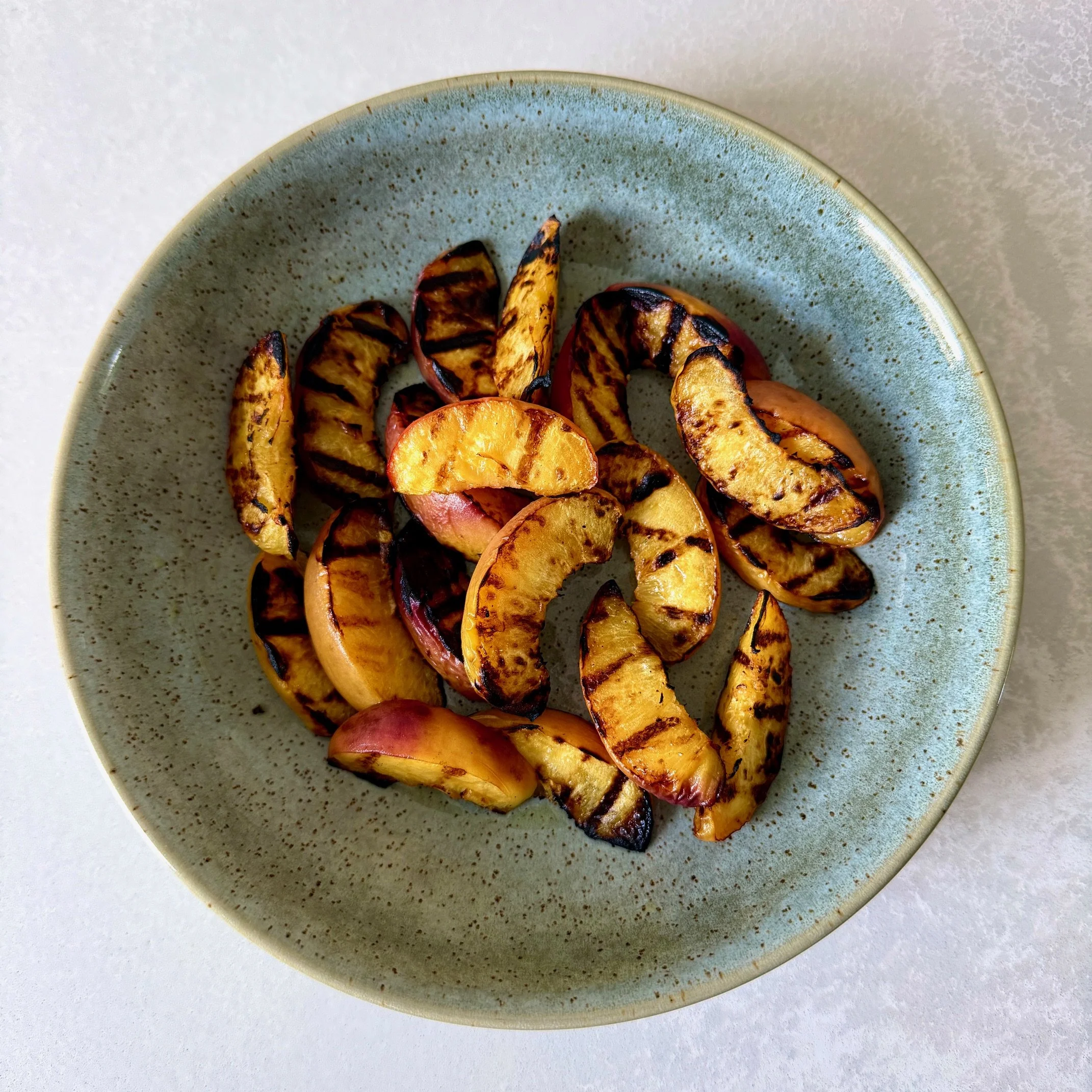 GRILLED PEACHES