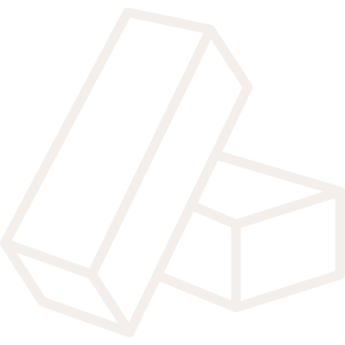 Outline of two rectangular objects, one partially closed and the other open.