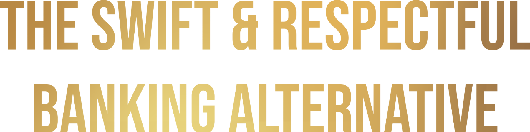 The image features text that reads "SWIS HER'S BANKING AT YOUR BEST" in large, colorful letters.