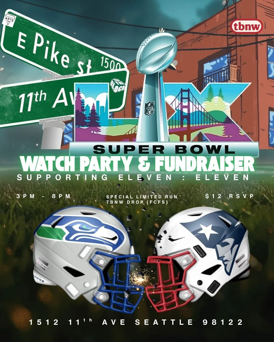 Superbowl Watch Party & Fundraiser
