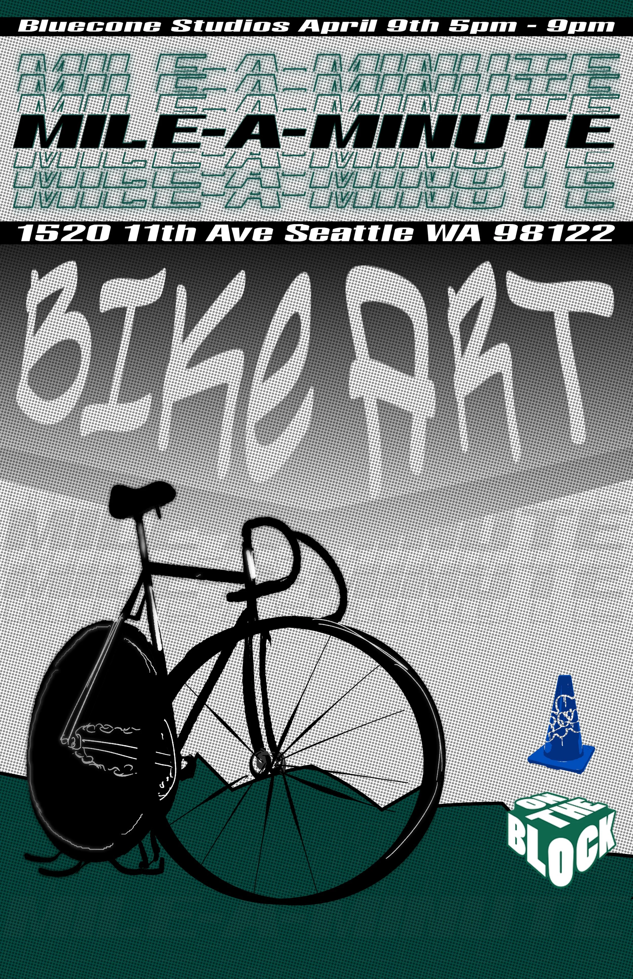 Mile-A-Minute At Blue Cone: A Dedication to Bike Art
