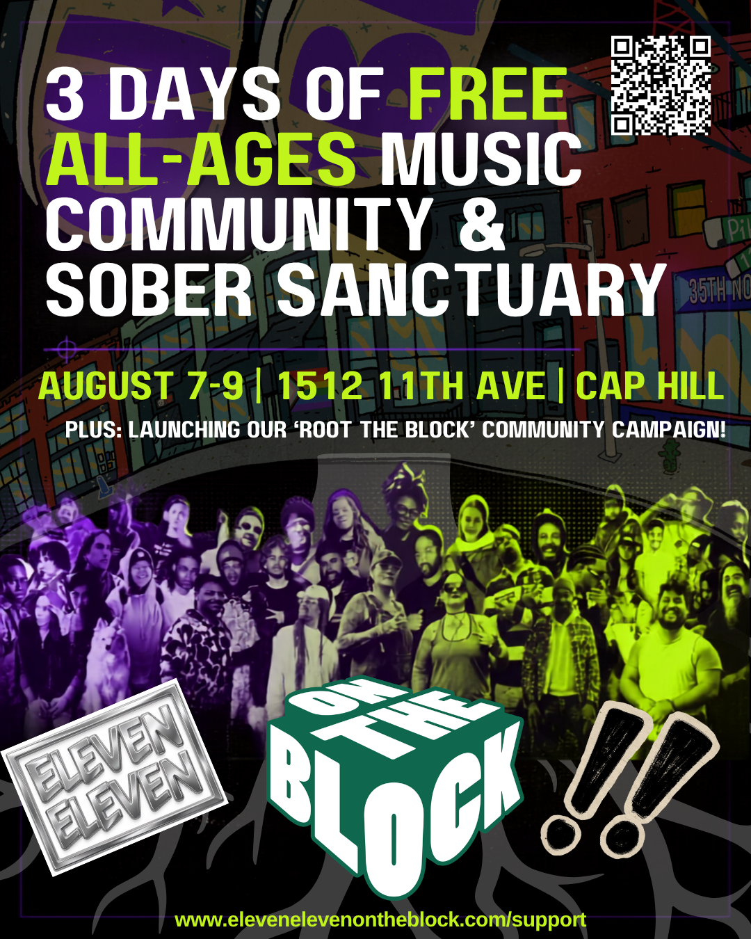 OTB Launches ‘Root the Block’ This Weekend with 3 Day All-Ages Community Stage During CHBP