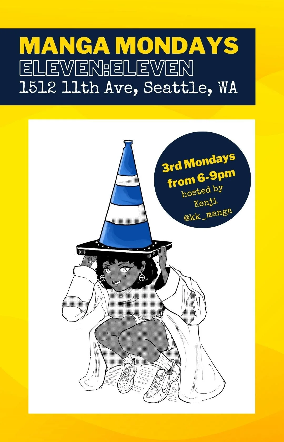 3rd Mondays: 6-9pm Manga Mondays