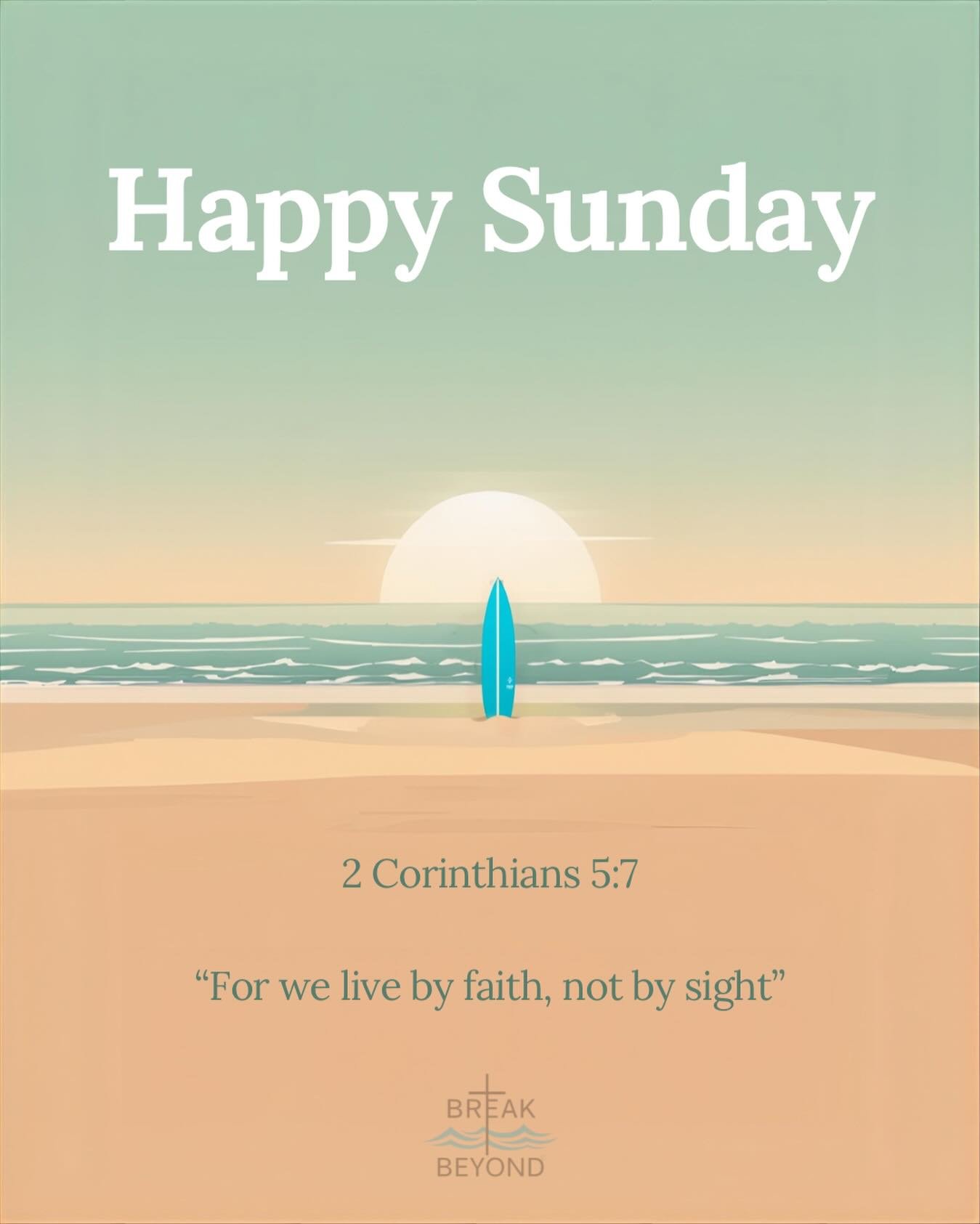Happy Sunday! We hope you have a blessed day and a blessed week ahead of you.