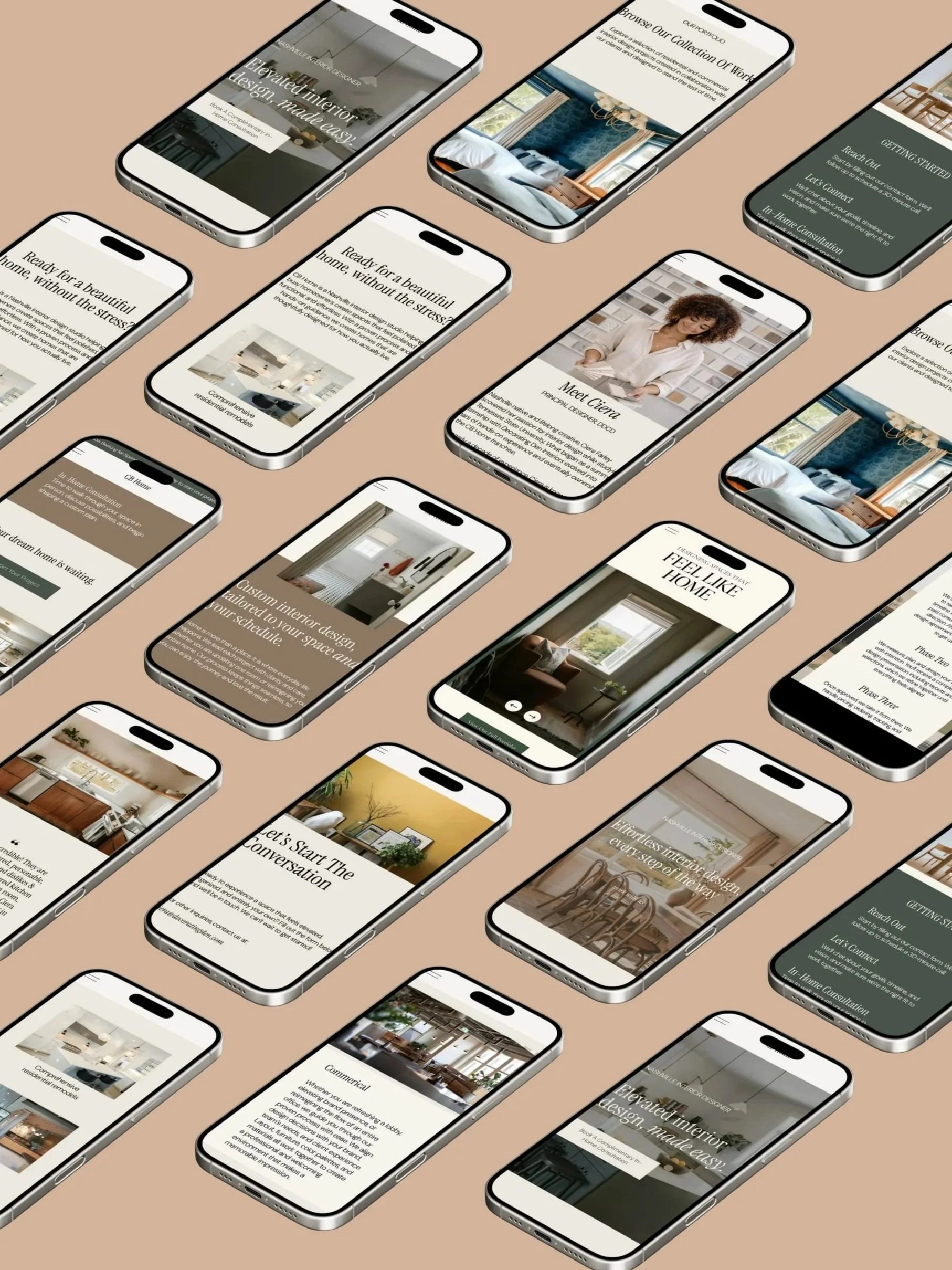 website design for interior designers