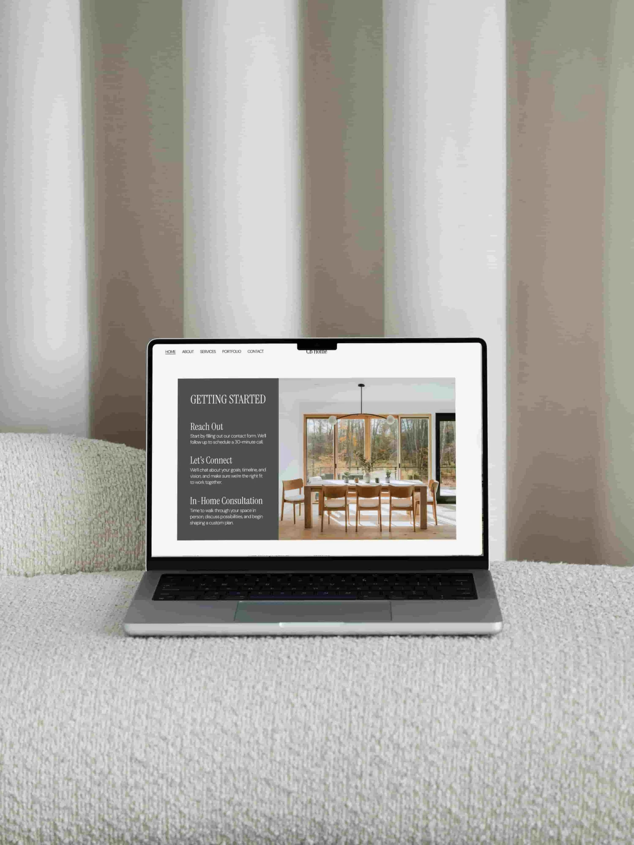 website design for interior designers