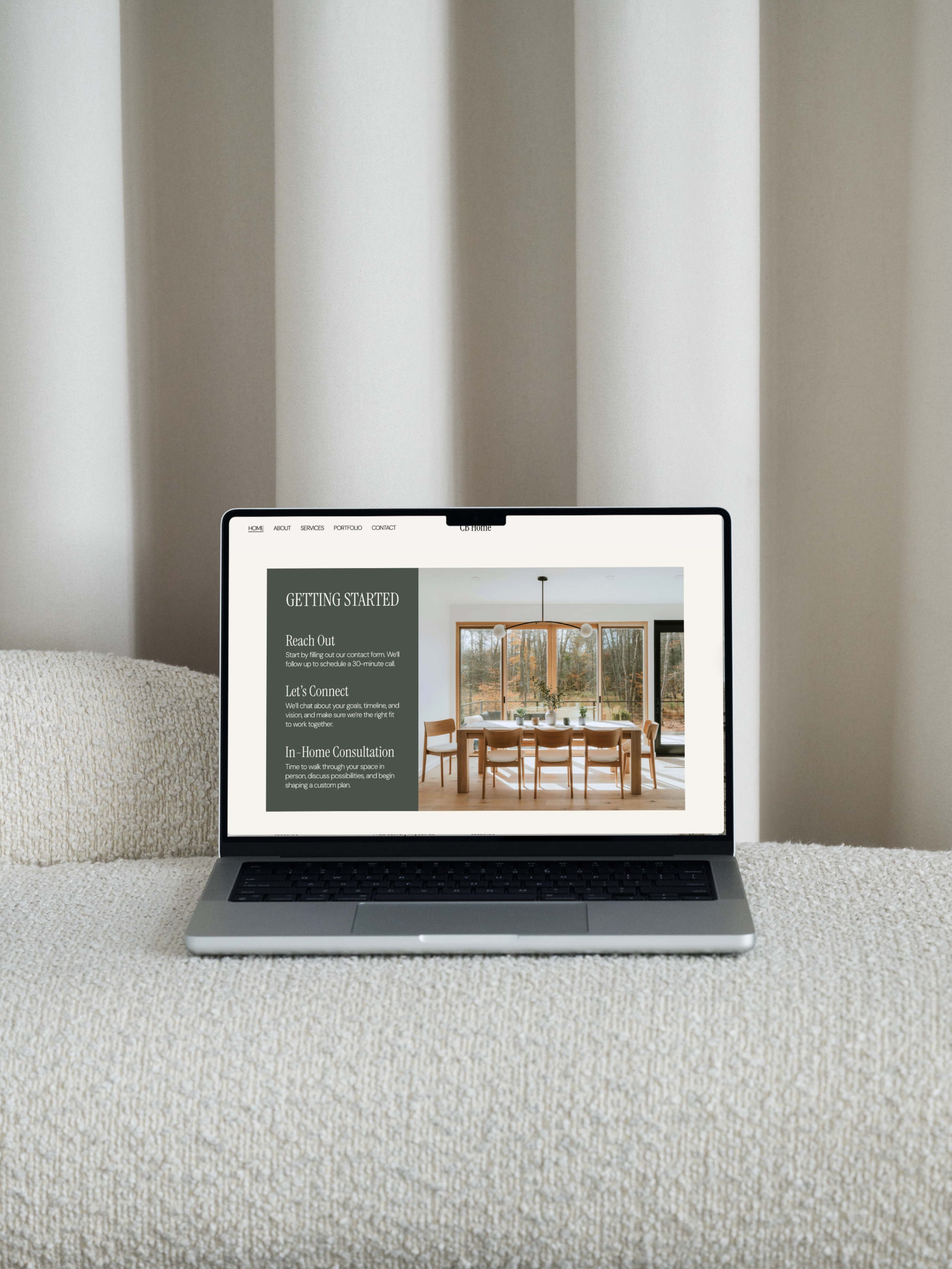 website design for interior designers