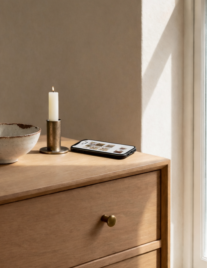 web design, copywriting, and photography for interior designers