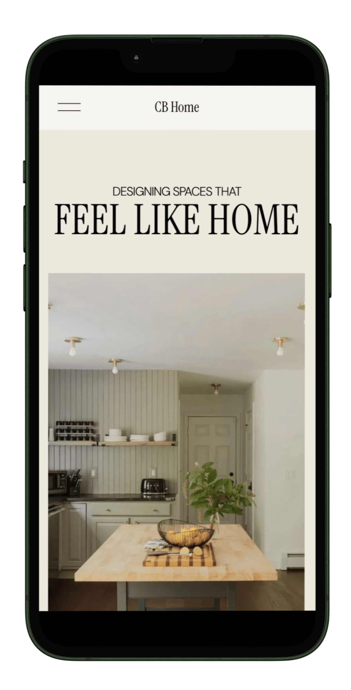 website design for interior designers