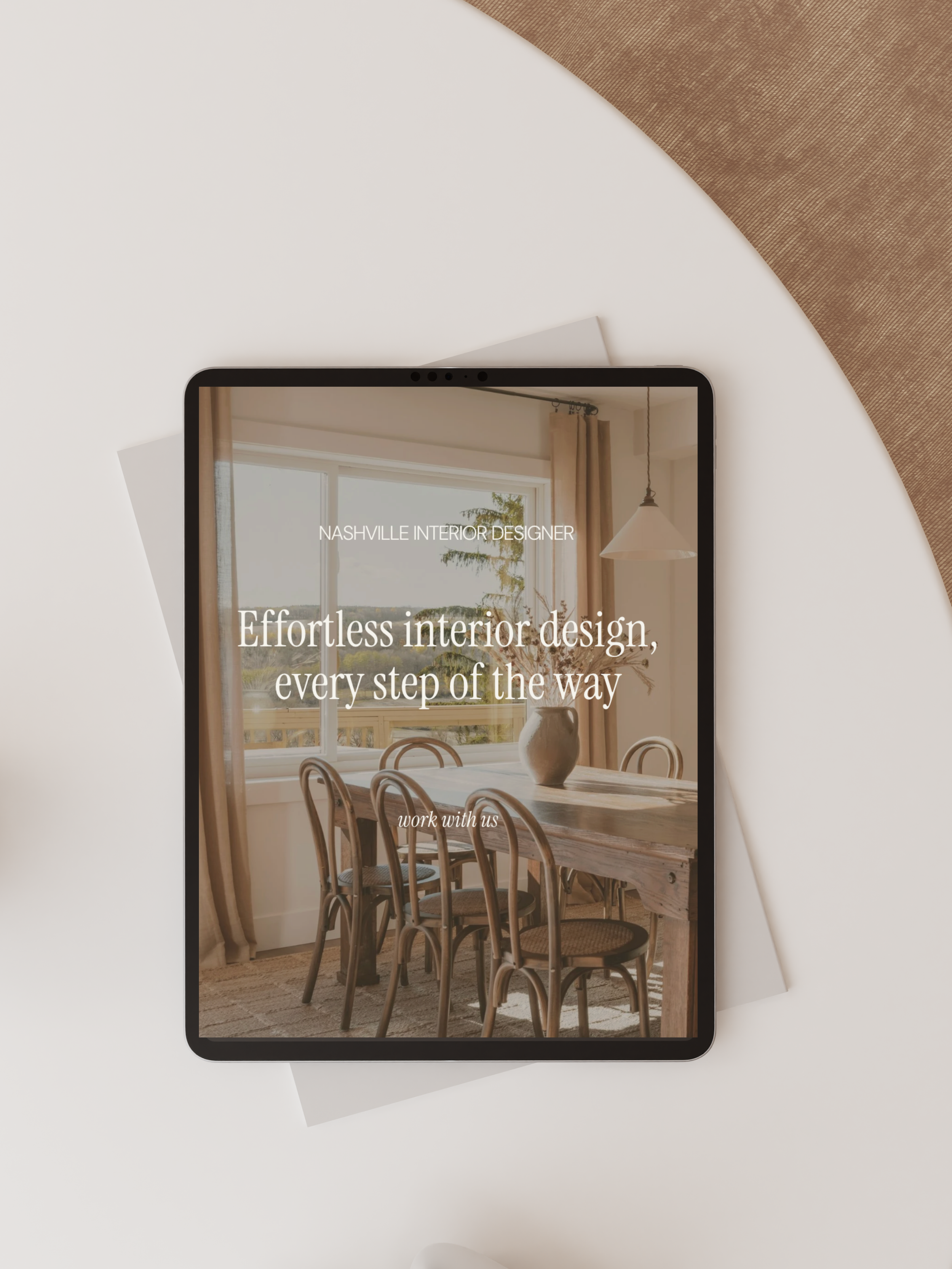 website design and copywriting for interior designers