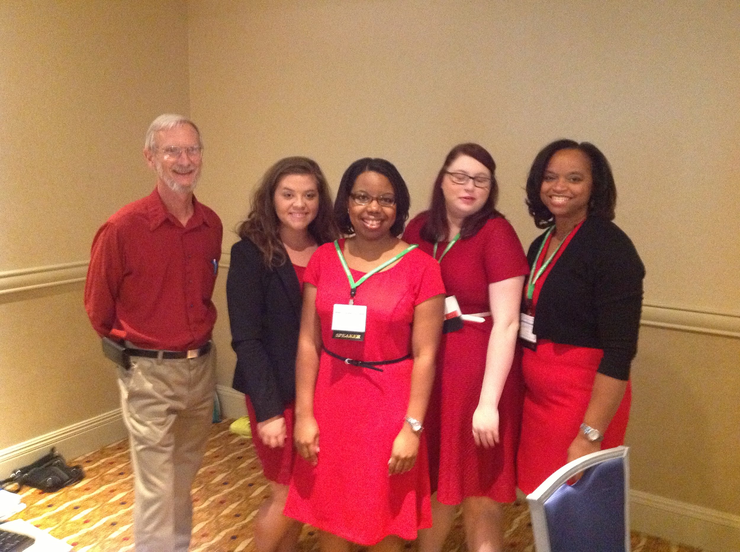 [2014] Greenleaf Conference - Dr. Ed Cunliff, Leeann Floyd, Atoya Sims, Sarah Neese & Dr. Jeanetta Sims