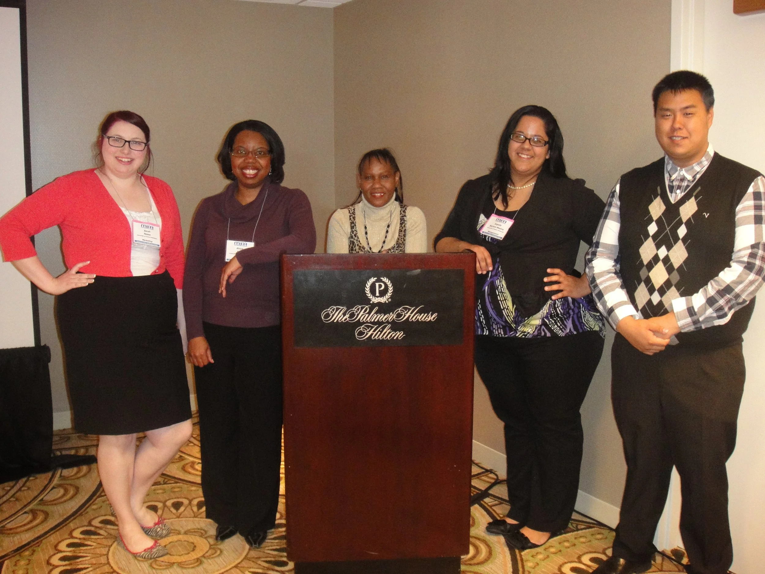 [2014] MMA Spring Conference - Sarah Neese, Atoya Sims, Peggy Anderson, Angelia Barrera-Medina & Jimmy Lai