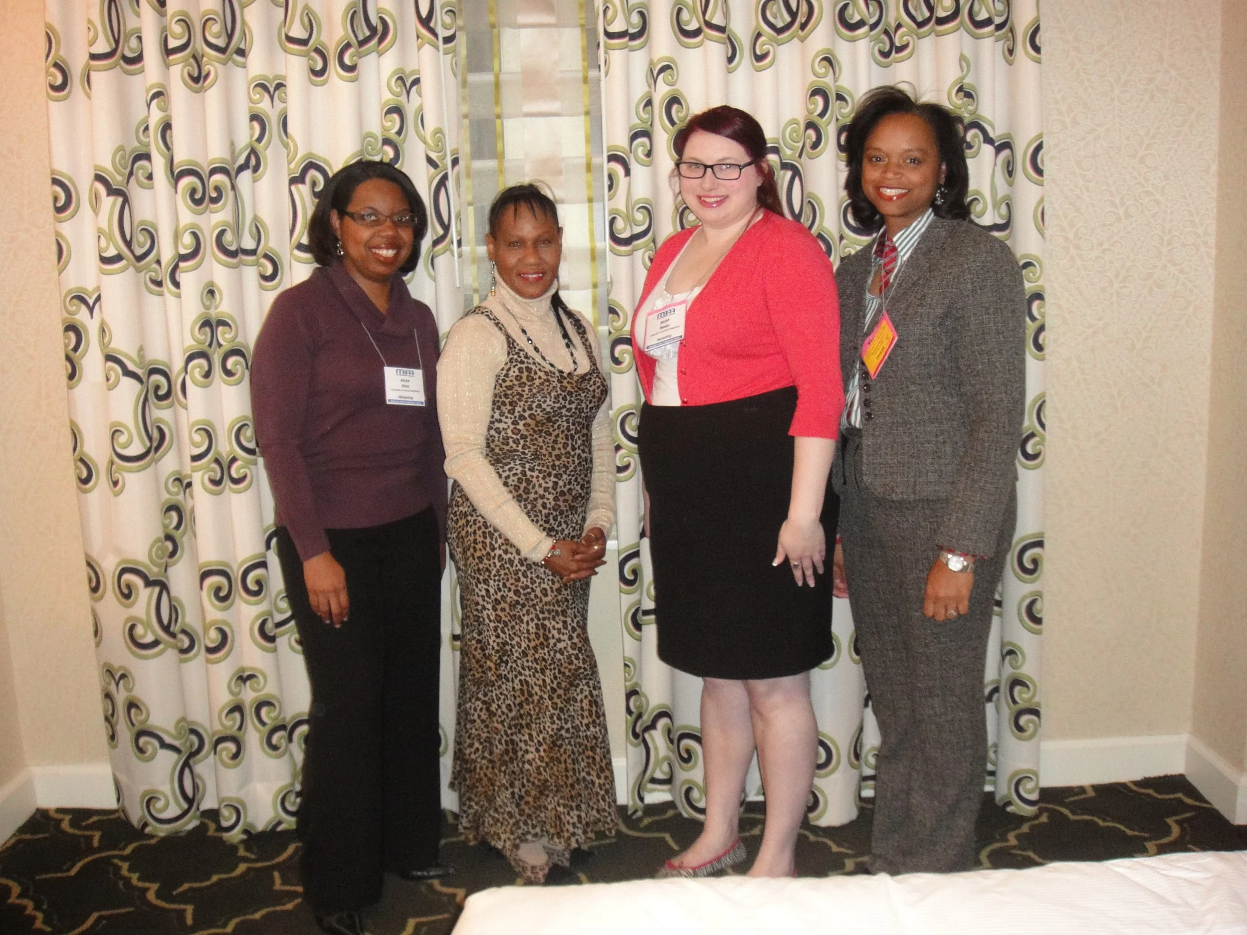  Atoya Sims, Peggy Anderson, Sarah Neese & Dr. Jeanetta Sims