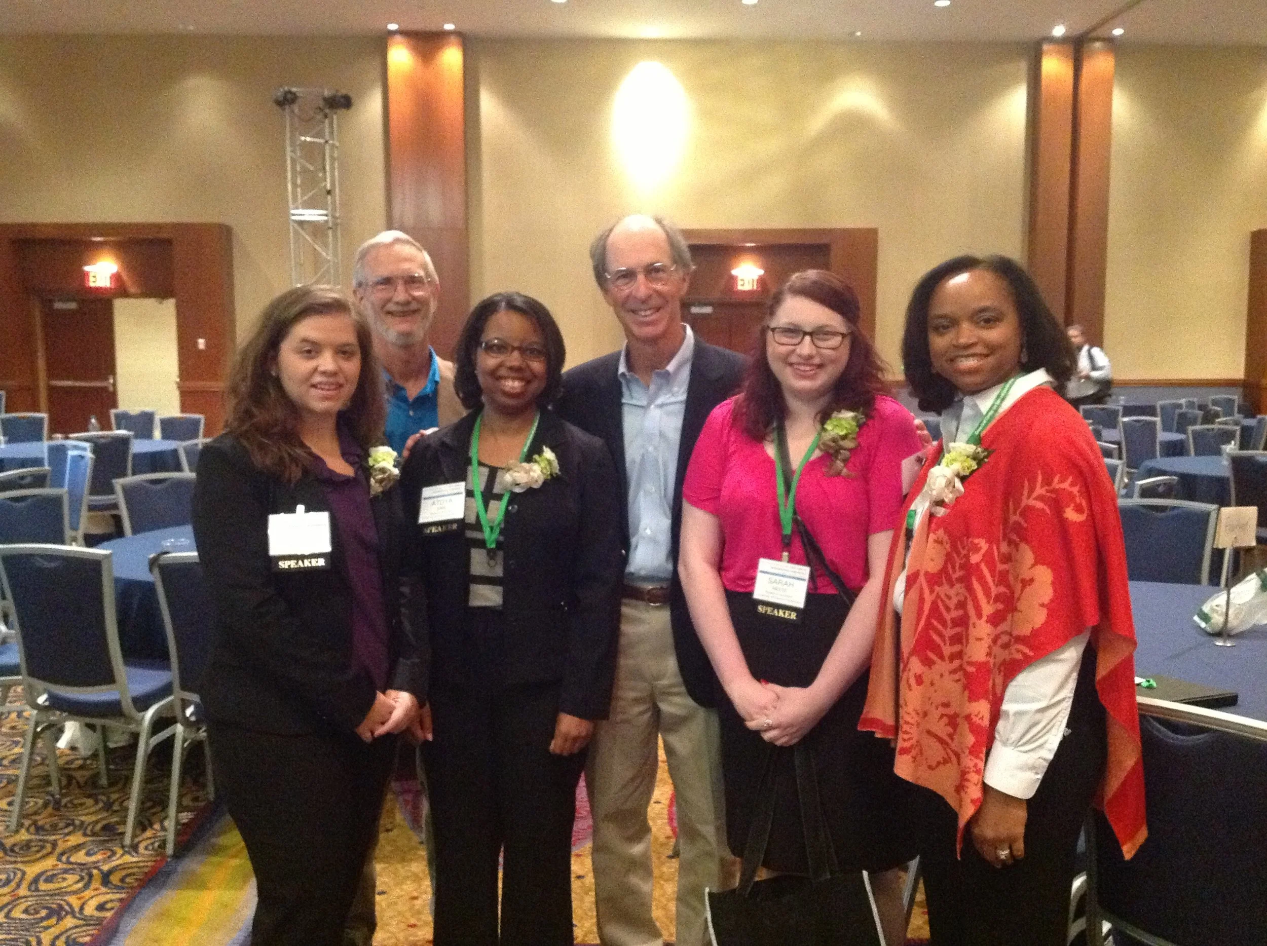 [2014] Greenleaf Conference - Leeann Floyd, Dr. Ed Cunliff, Atoya Sims, Unknown, Sarah Neese & Dr. Jeanetta Sims