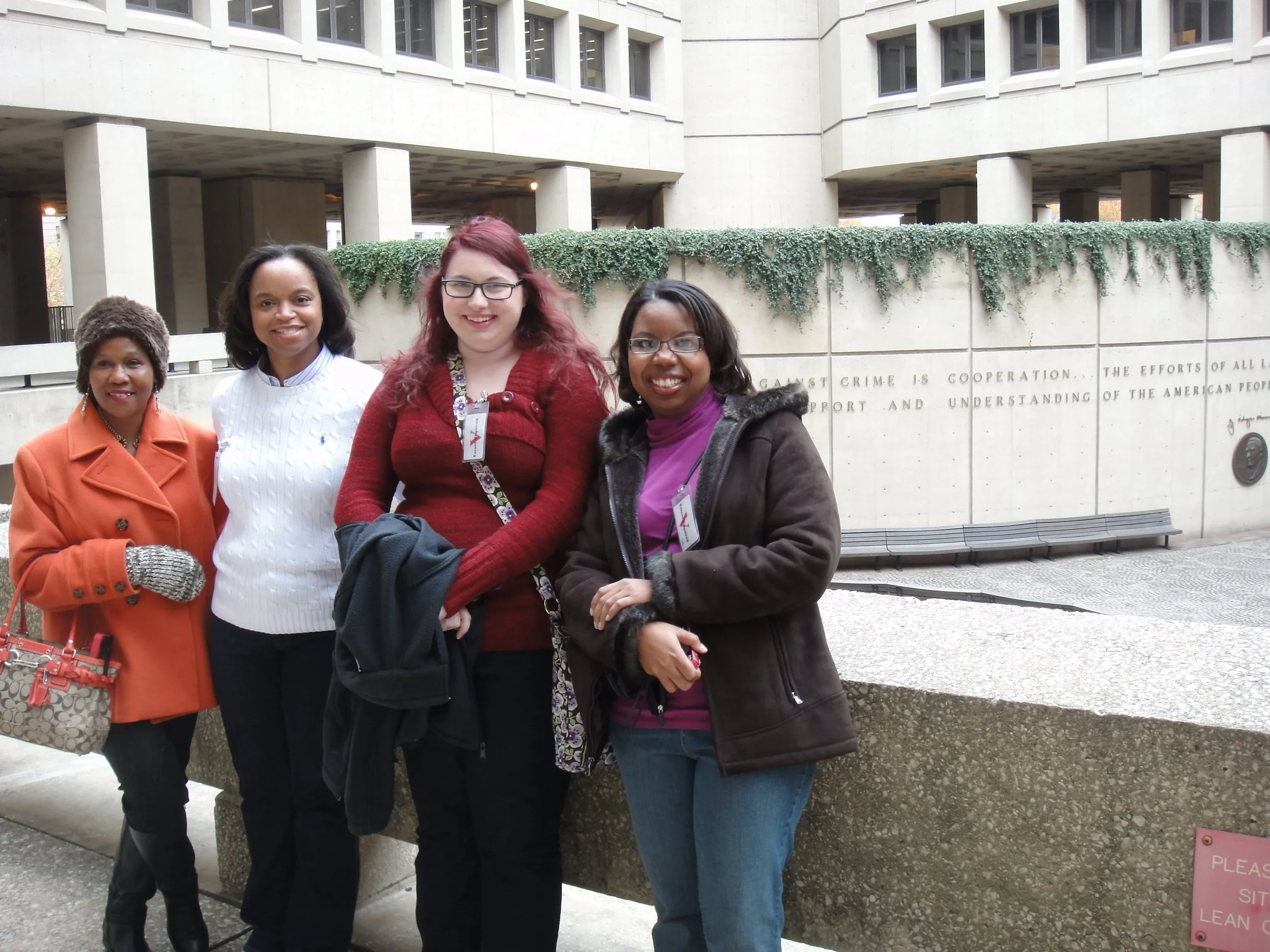 [2013] NCA Conference - Peggy Anderson, Dr. Jeanetta Sims, Sarah Neese & Atoya Sims