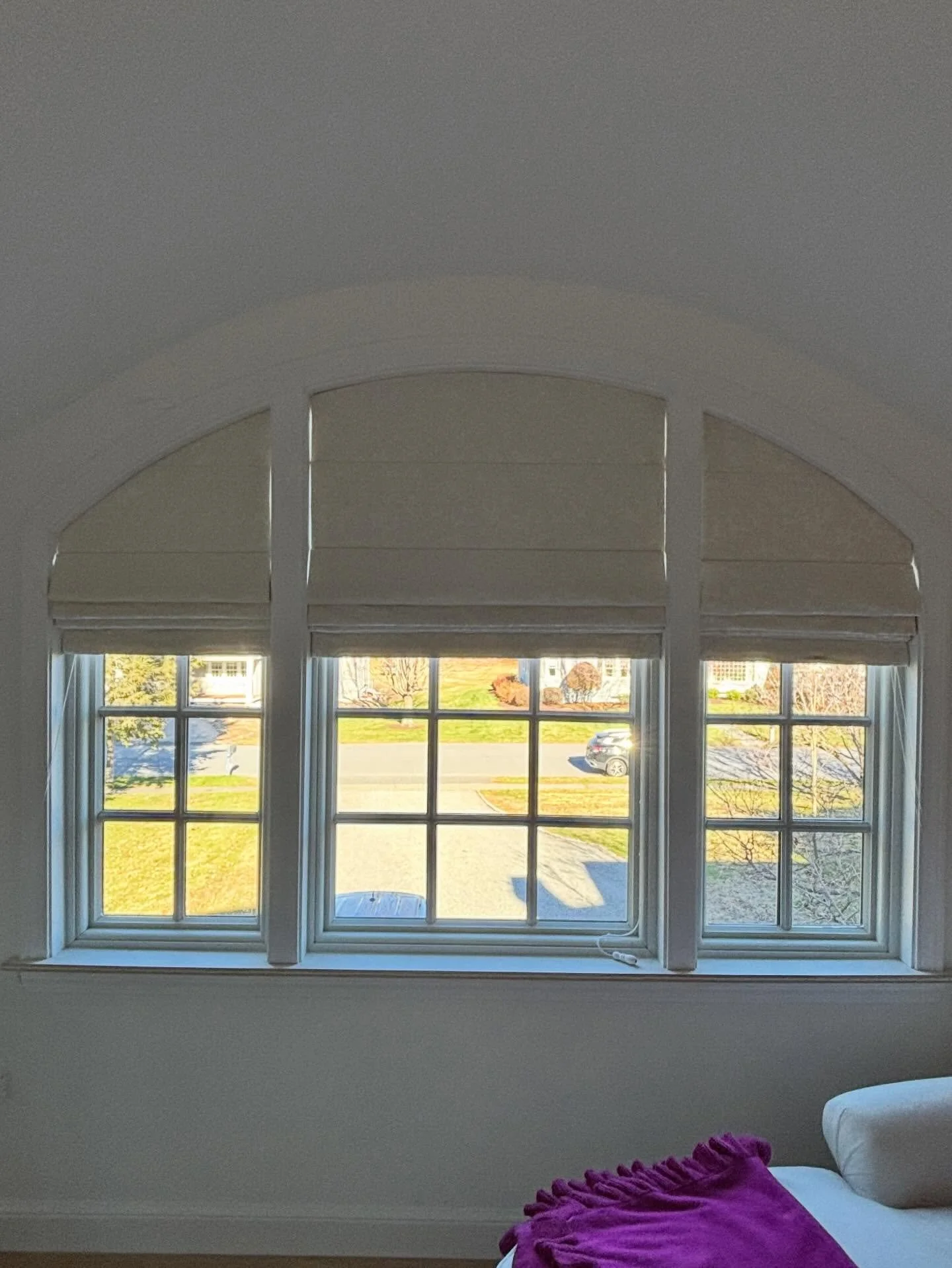 Do you have a uniquely shaped window that you can&rsquo;t find a shade for? We can help with that!

#shades #design #drapes