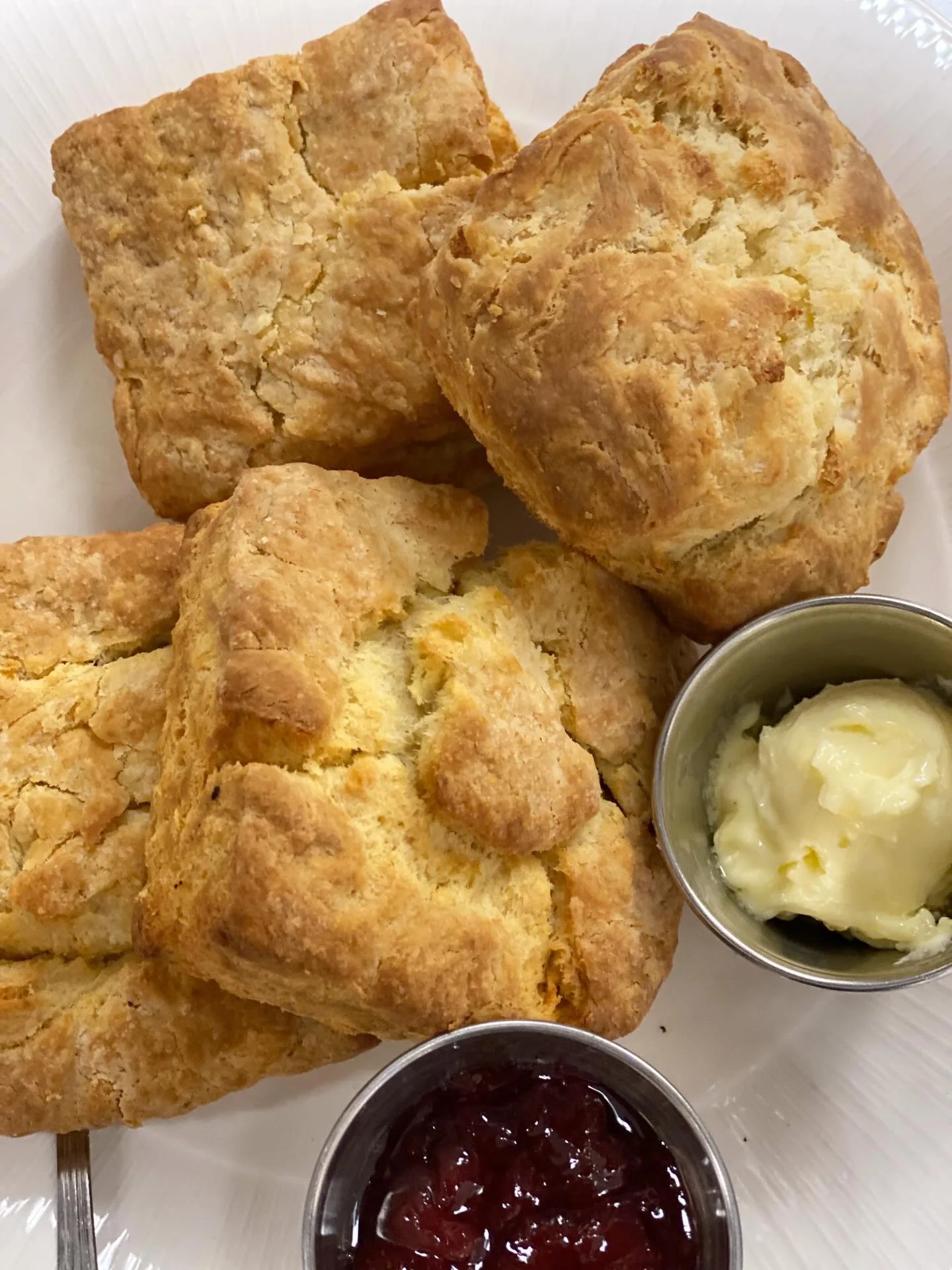 Come enjoy the cozy vibes and treat yourself to something warm and delicious {house made biscuits, whipped honey butter, seasonal jam}