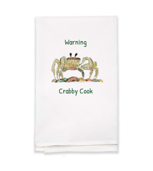 Crabby Cook Kitchen Towel