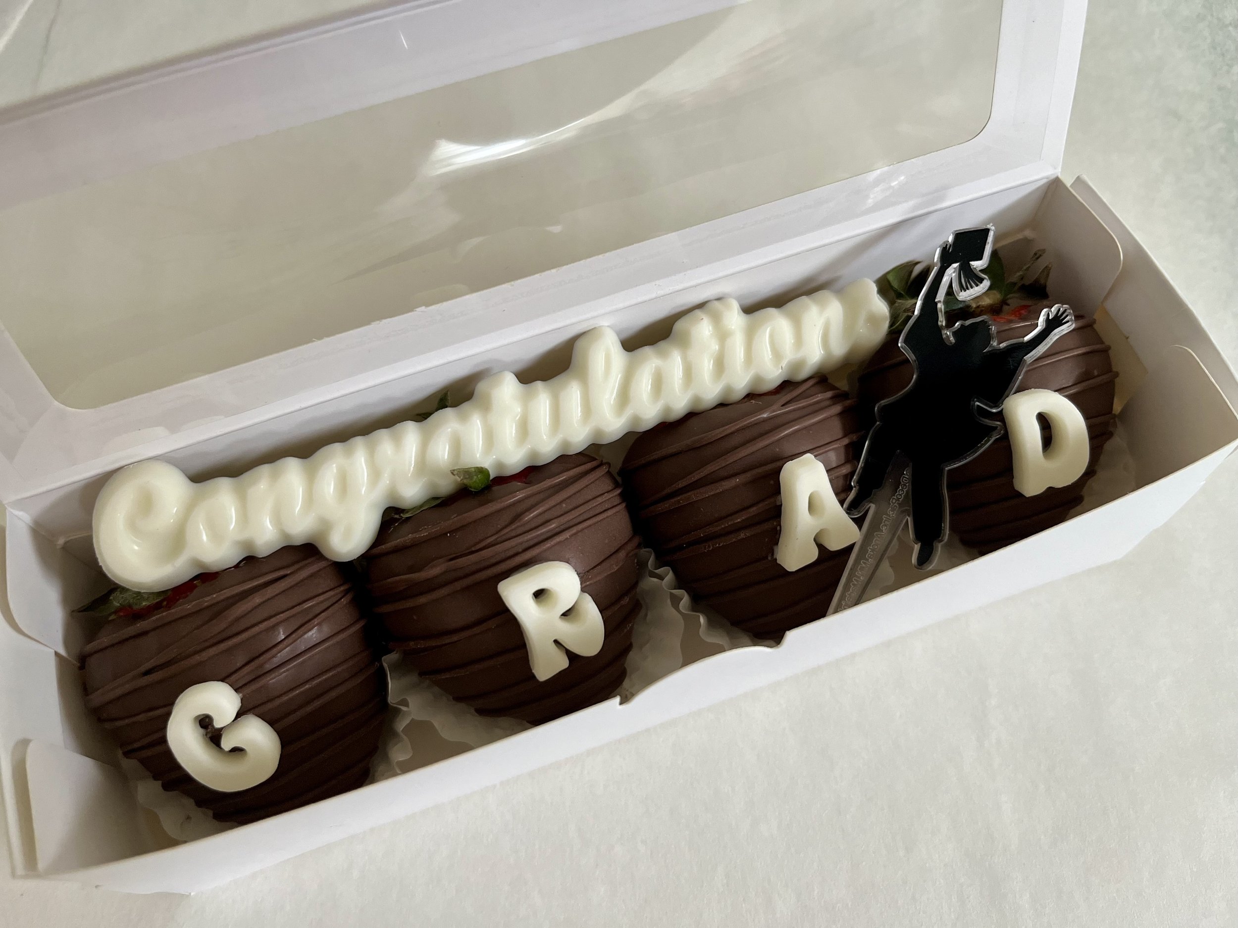Congratulations Grad Strawberries