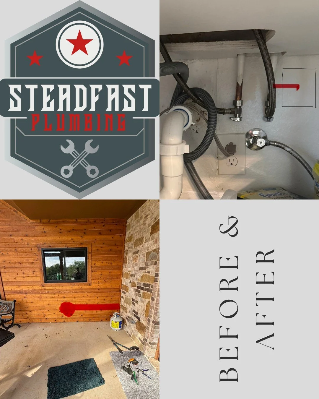 From no ice&hellip; to backyard bar ready 🍹❄️

We just wrapped up this clean install for a homeowner who wanted a fully functional outdoor bar setup &mdash; and yes, that includes ice on demand.

✔️ Ran a dedicated ice maker water line
✔️ Carefully 