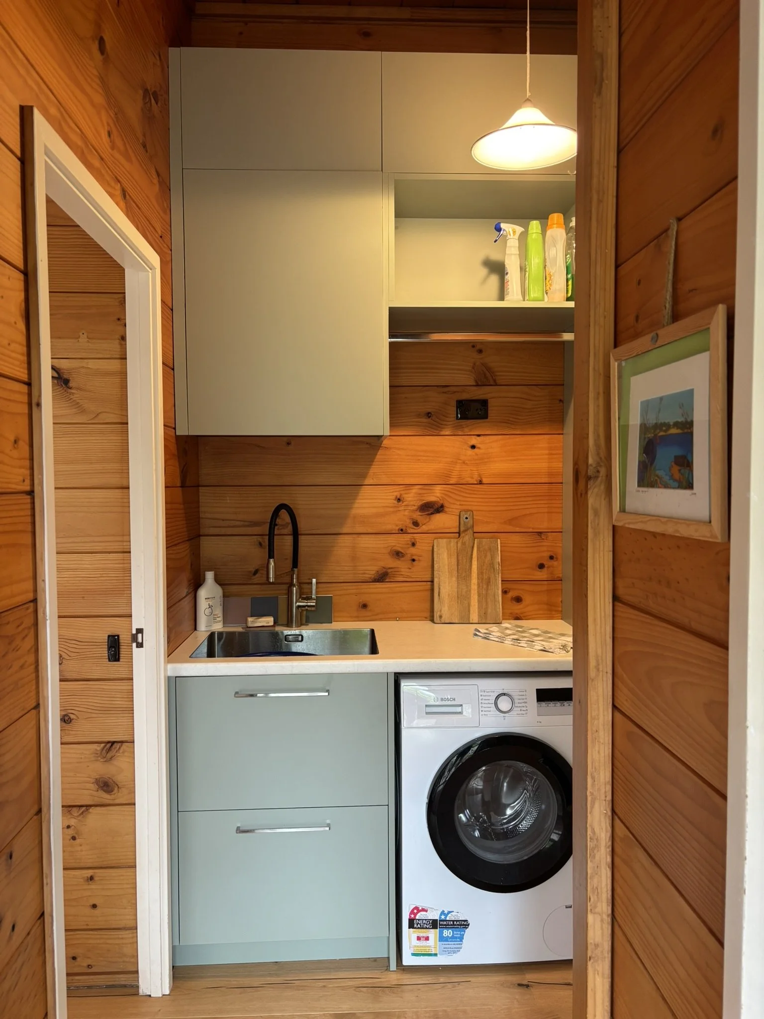 Compact laundry design – Coopers Beach