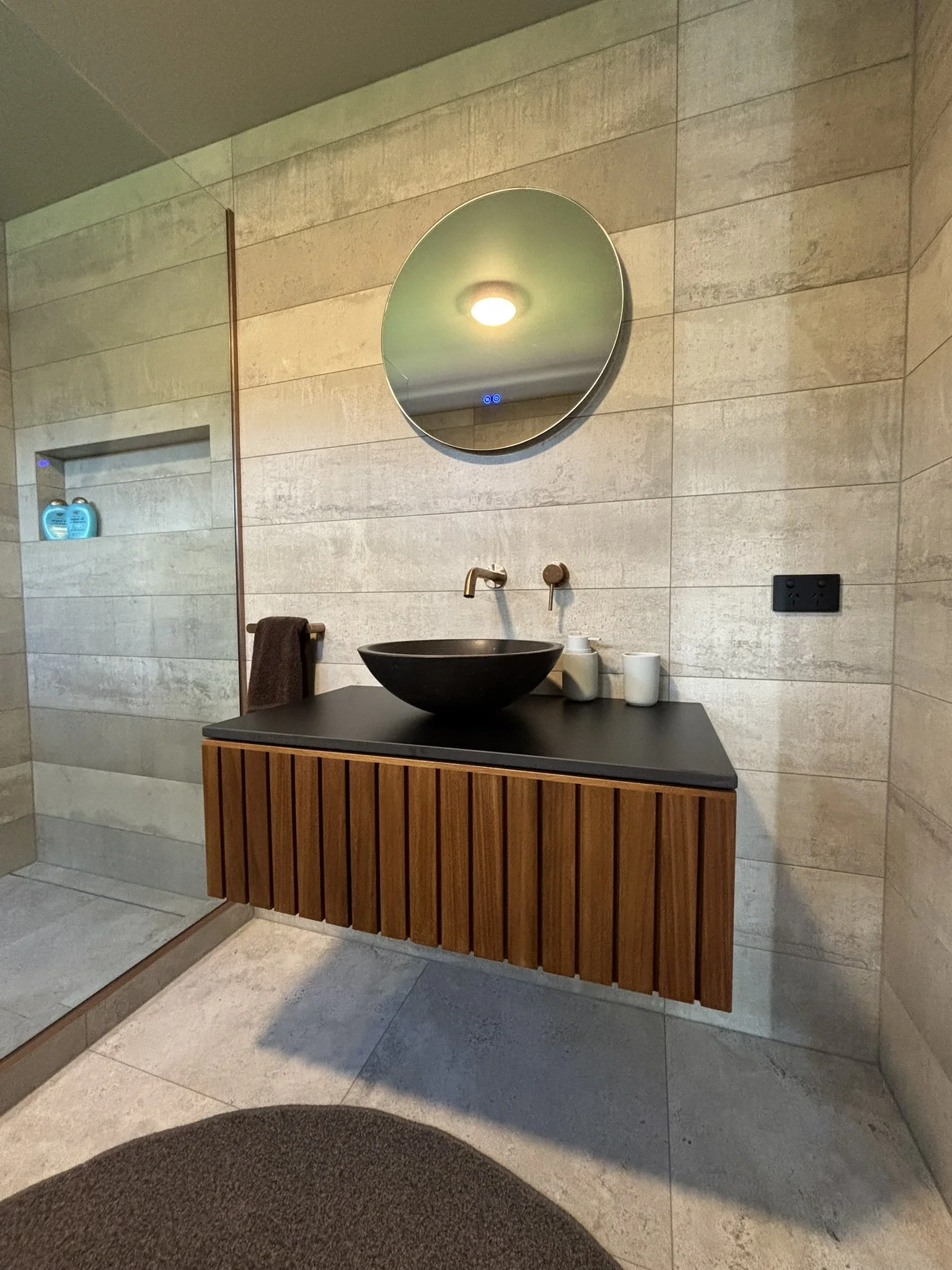 Floating bathroom cabinet – modern design