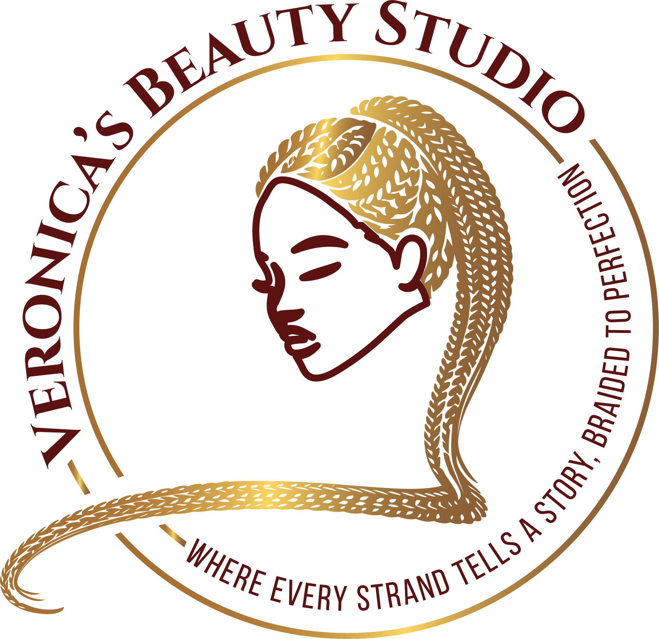 Gold-colored emblem with the number 2 inside a circle, featuring a laurel wreath and text surrounding it.