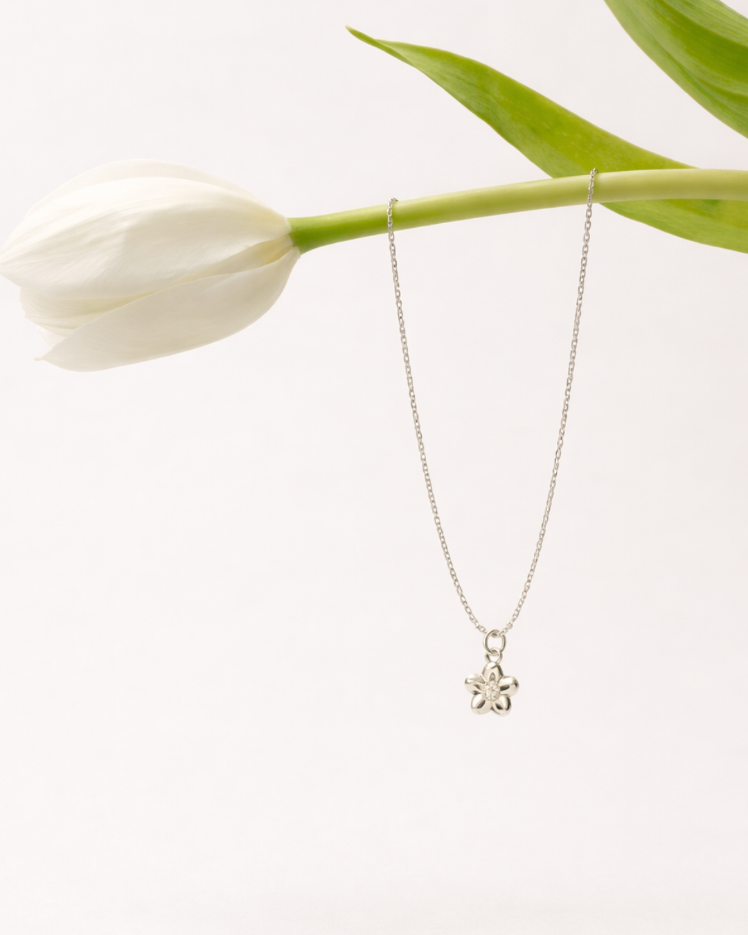 Paper Blossom Necklace