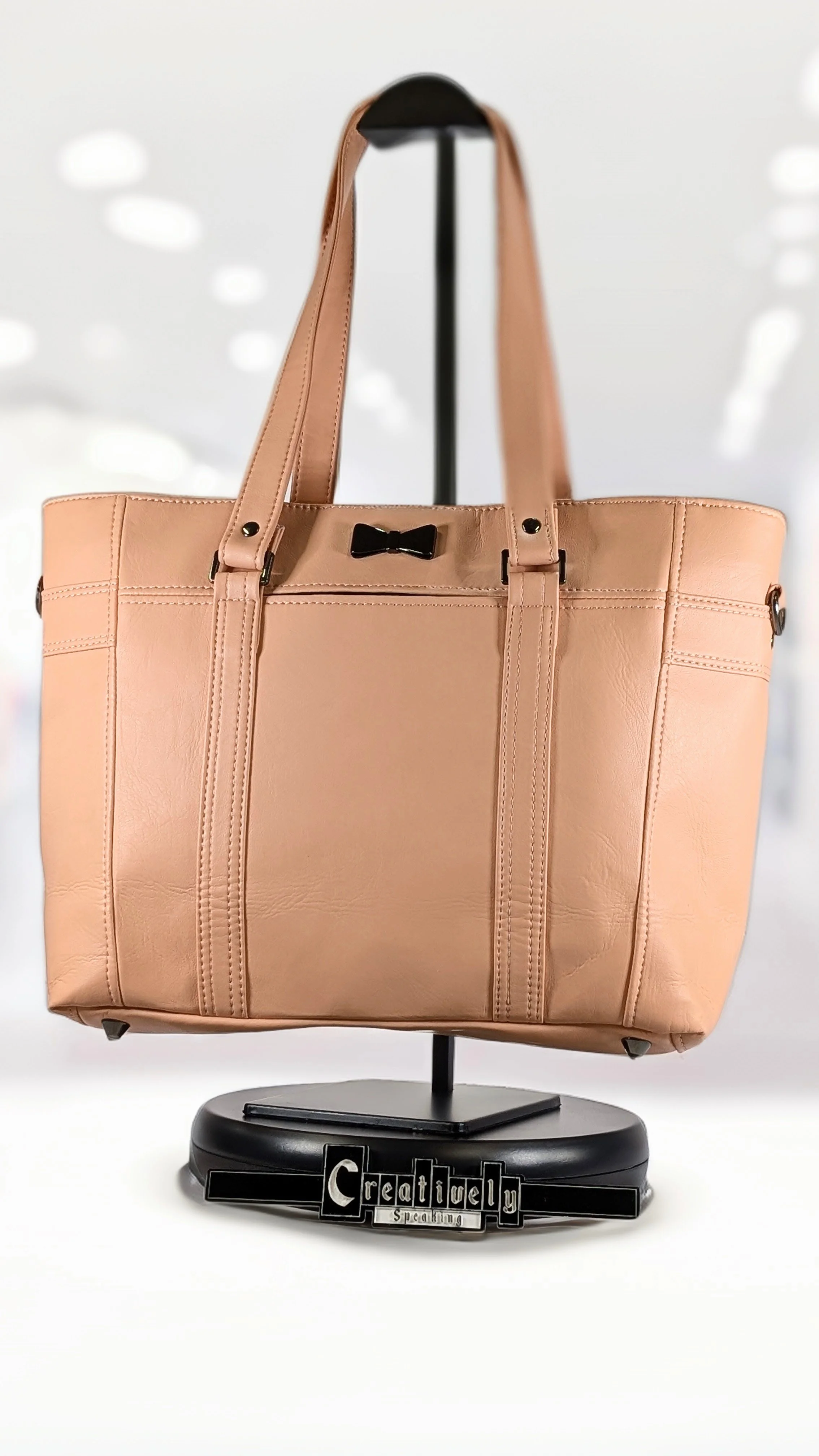 Coral "Hearsay" Tote