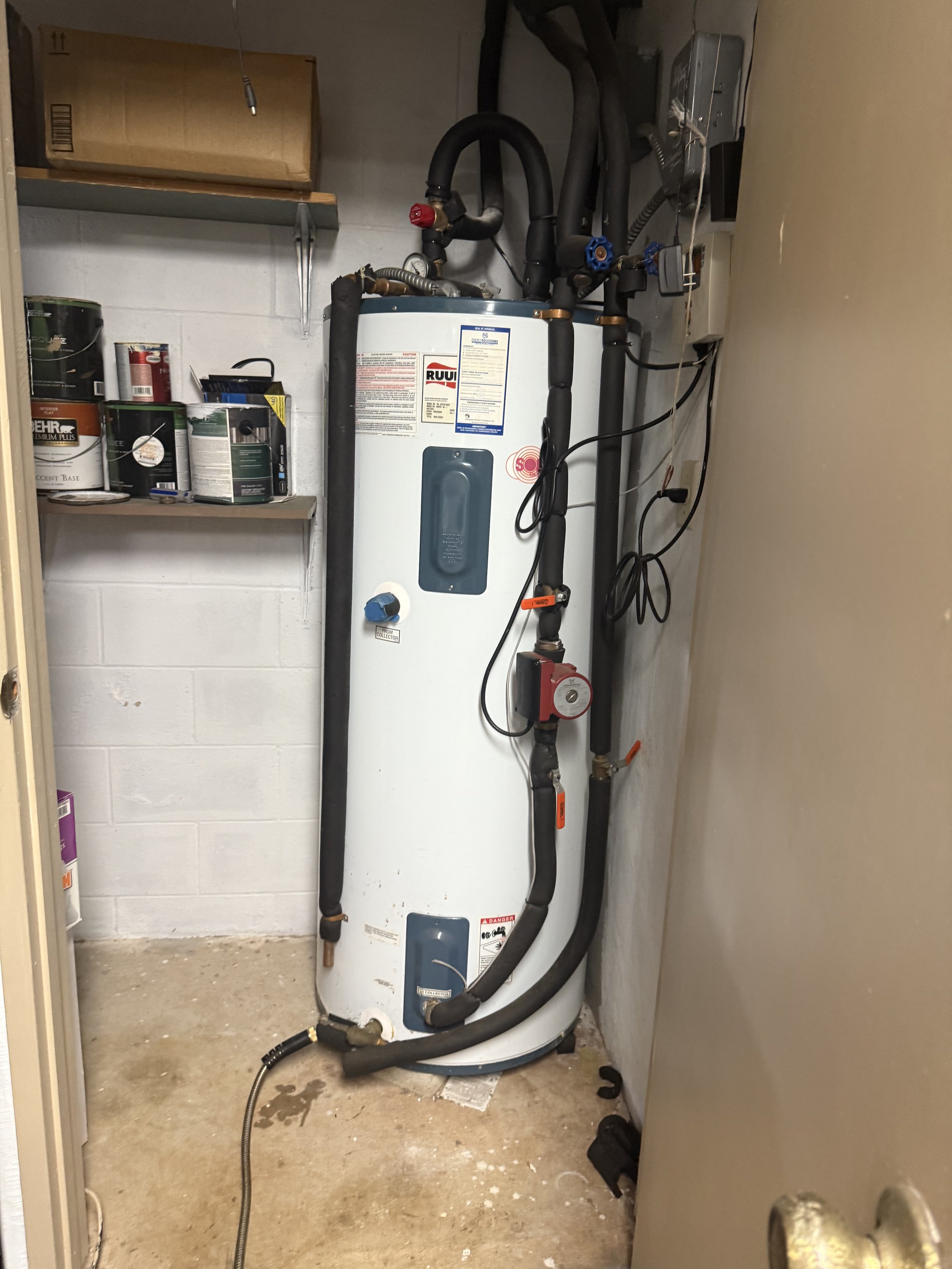 Hotwater Heater Before