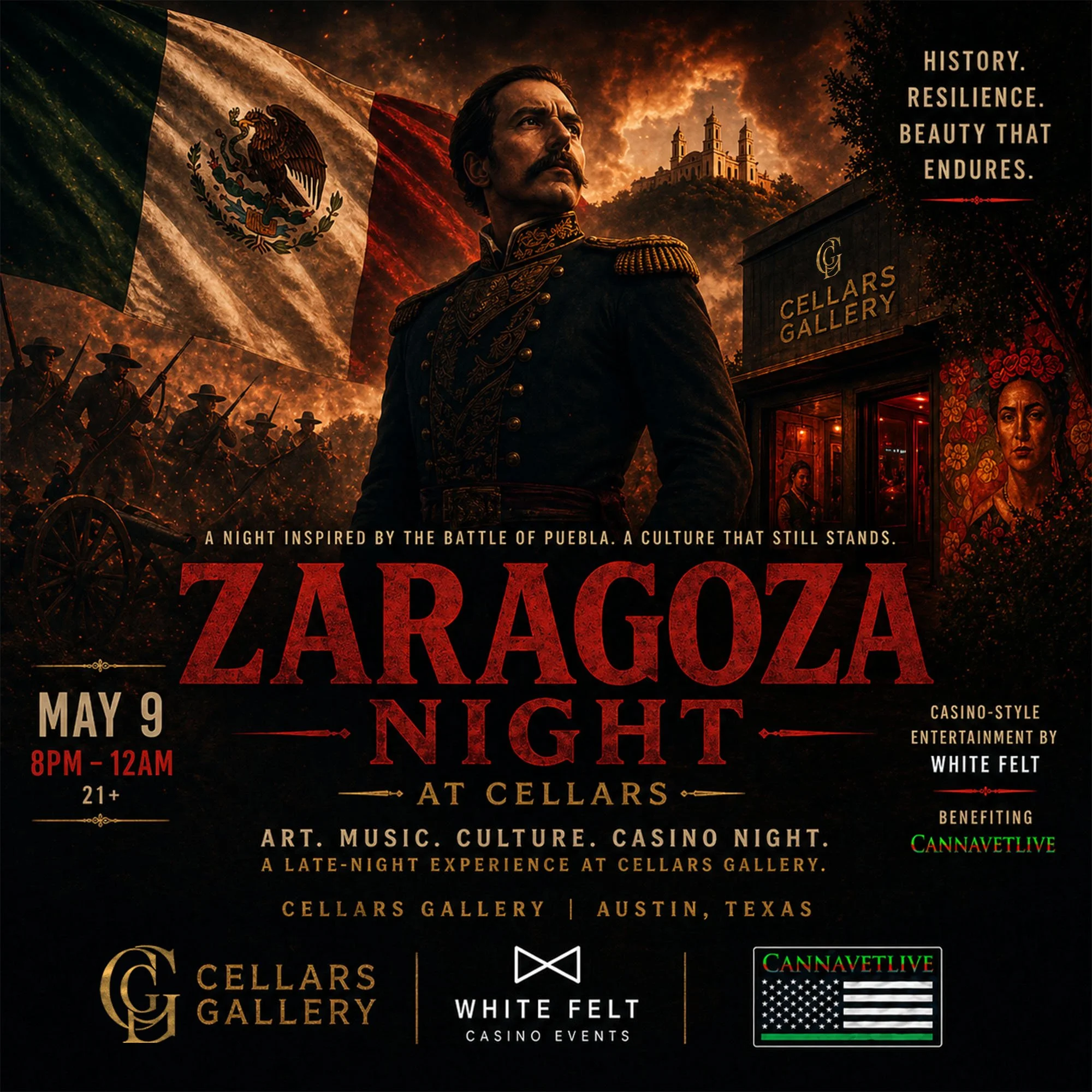 Zaragoza Night at Cellars