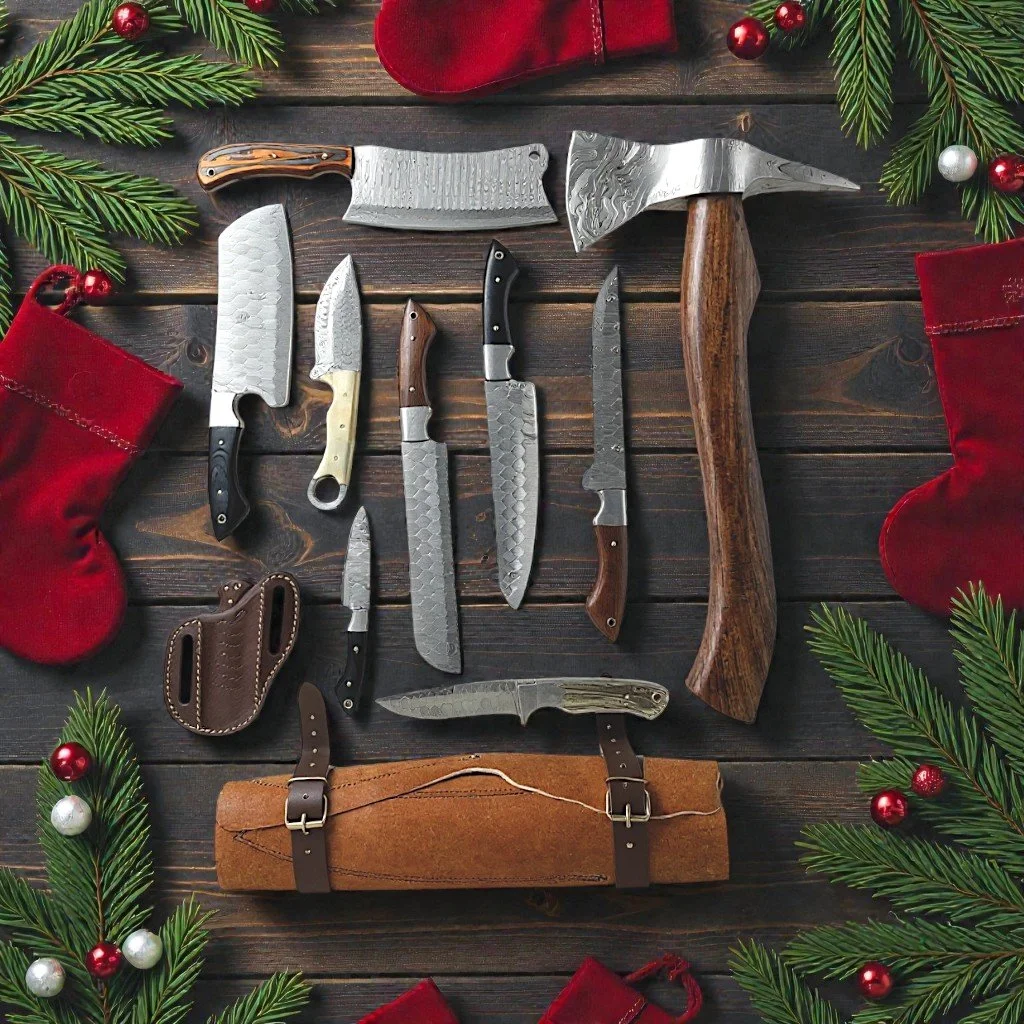 Santa is Coming to Town! Check out our selection of Kitchen and Outdoor Knives for the knife lover in your life. 🔪🎁
www.daggersofdestiny.com