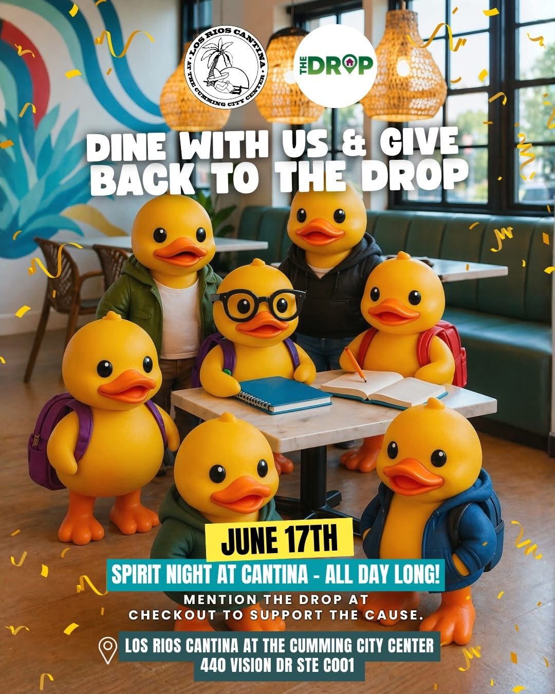 Spirit Night at Los Rios Cantina