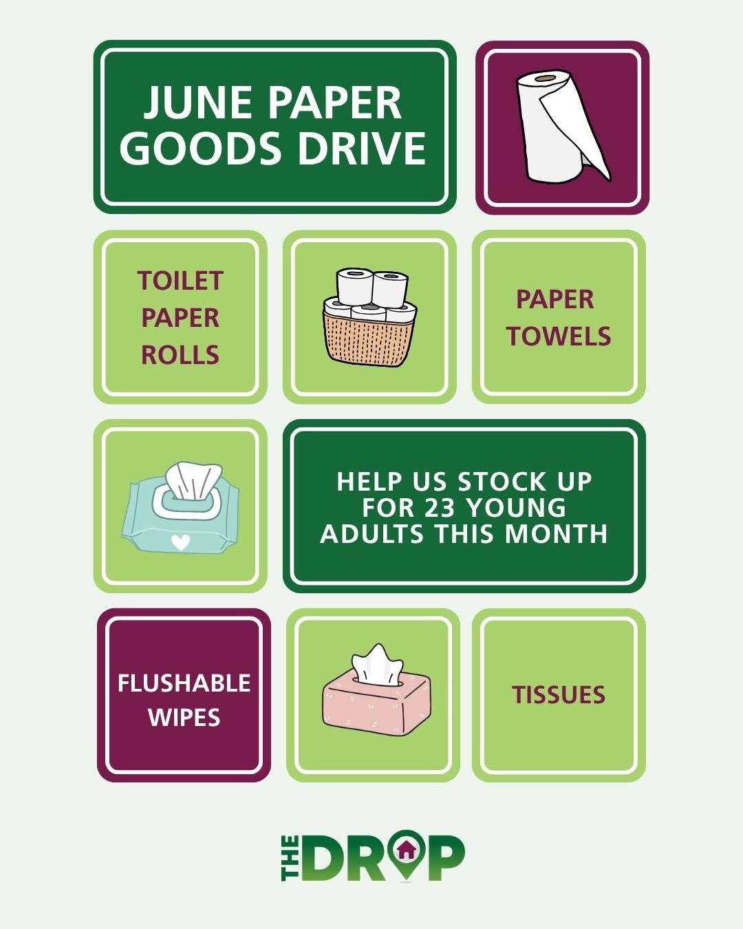 Paper Goods Drive