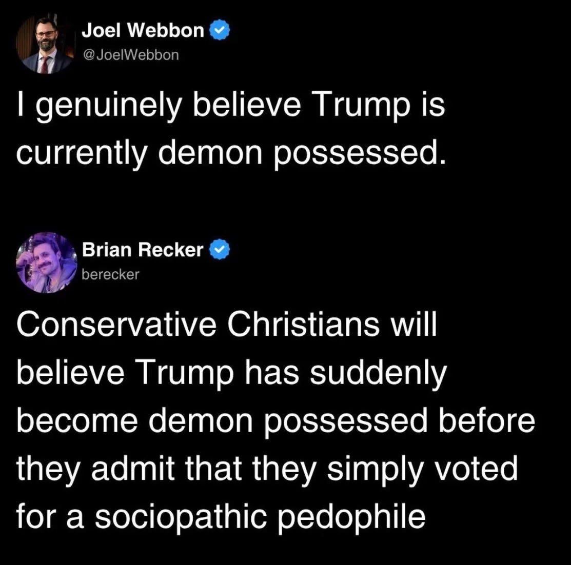 At this point, I&rsquo;m as impressed by the cognitive dissonance as I am horrified 🙃

Future psychology textbooks are going to have a hay day with all of the perfect examples of that and sunken cost fallacy. 

The biggest one, though (to me), is So
