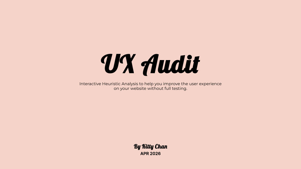 UX Audit