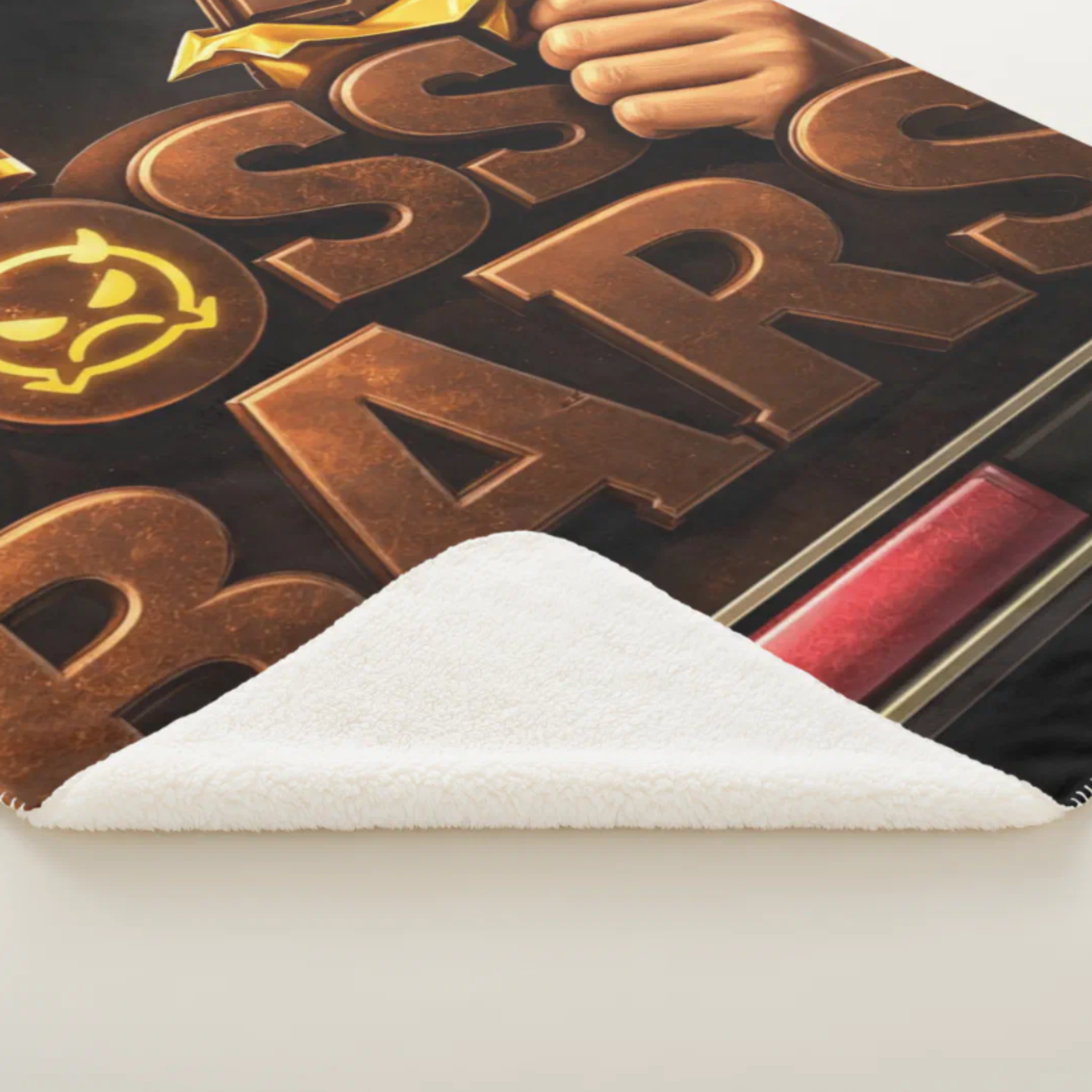 Boss Bars Luxury Sherpa Blanket