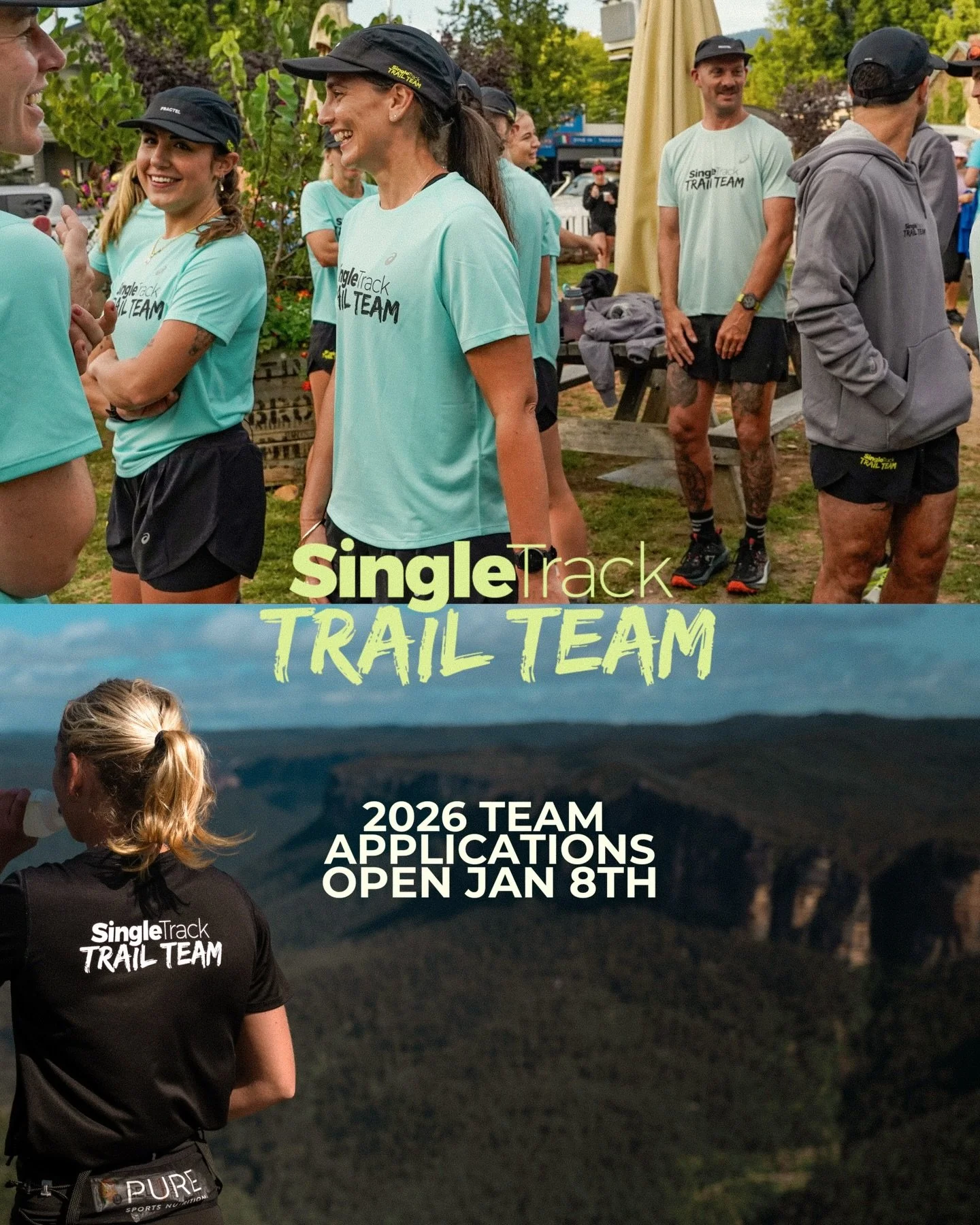 Get the pens ready 🔥 Applications for the 2026 SingleTrack Trail Team OPEN JANUARY 8th. 

Full details about what it means to be on the team and where to apply shared next Thursday when applications open 🙏🏽 stay tuned for more news and spread the 