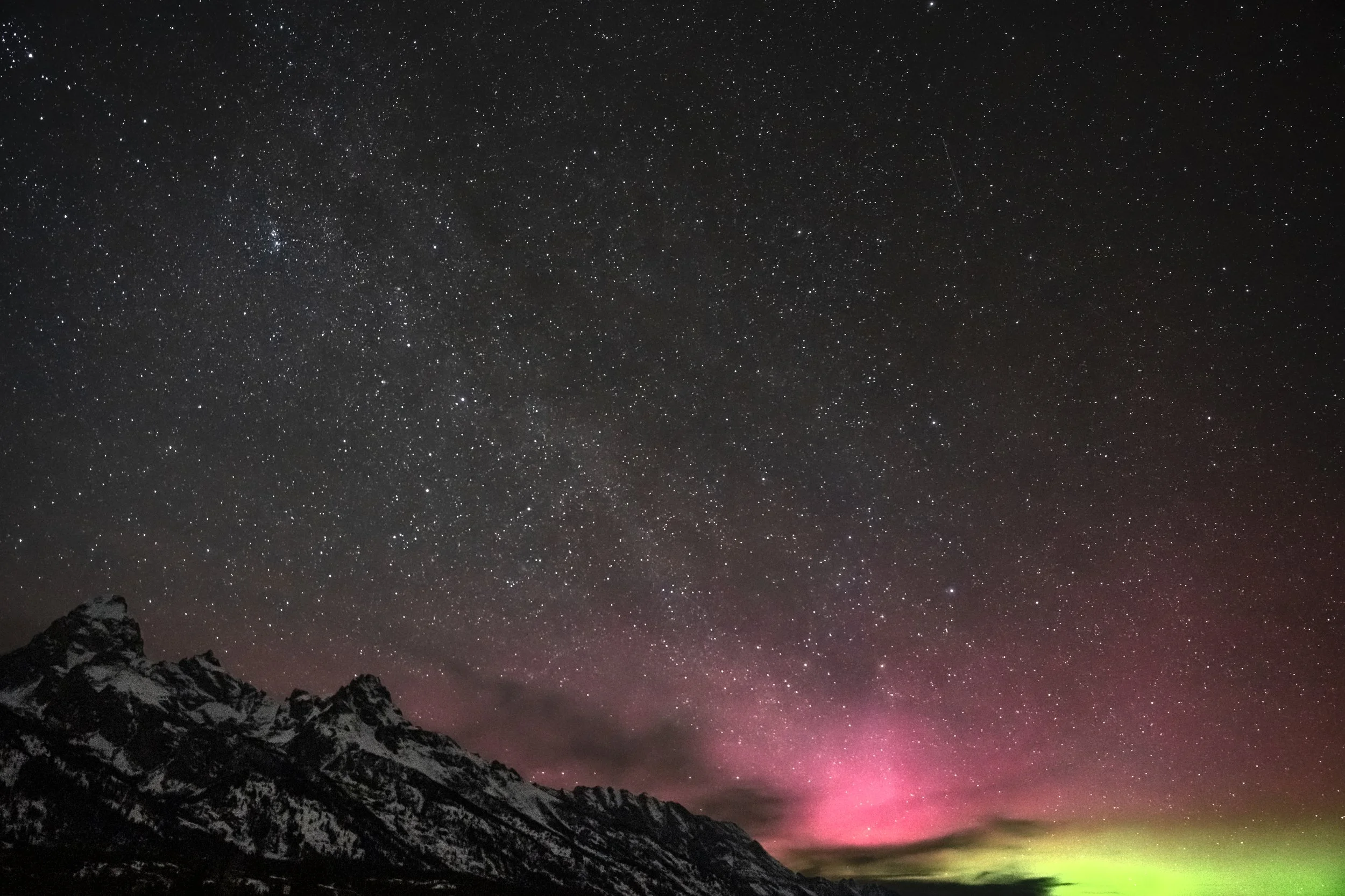 GTNP Northern Lights, Wyoming 3.30.21