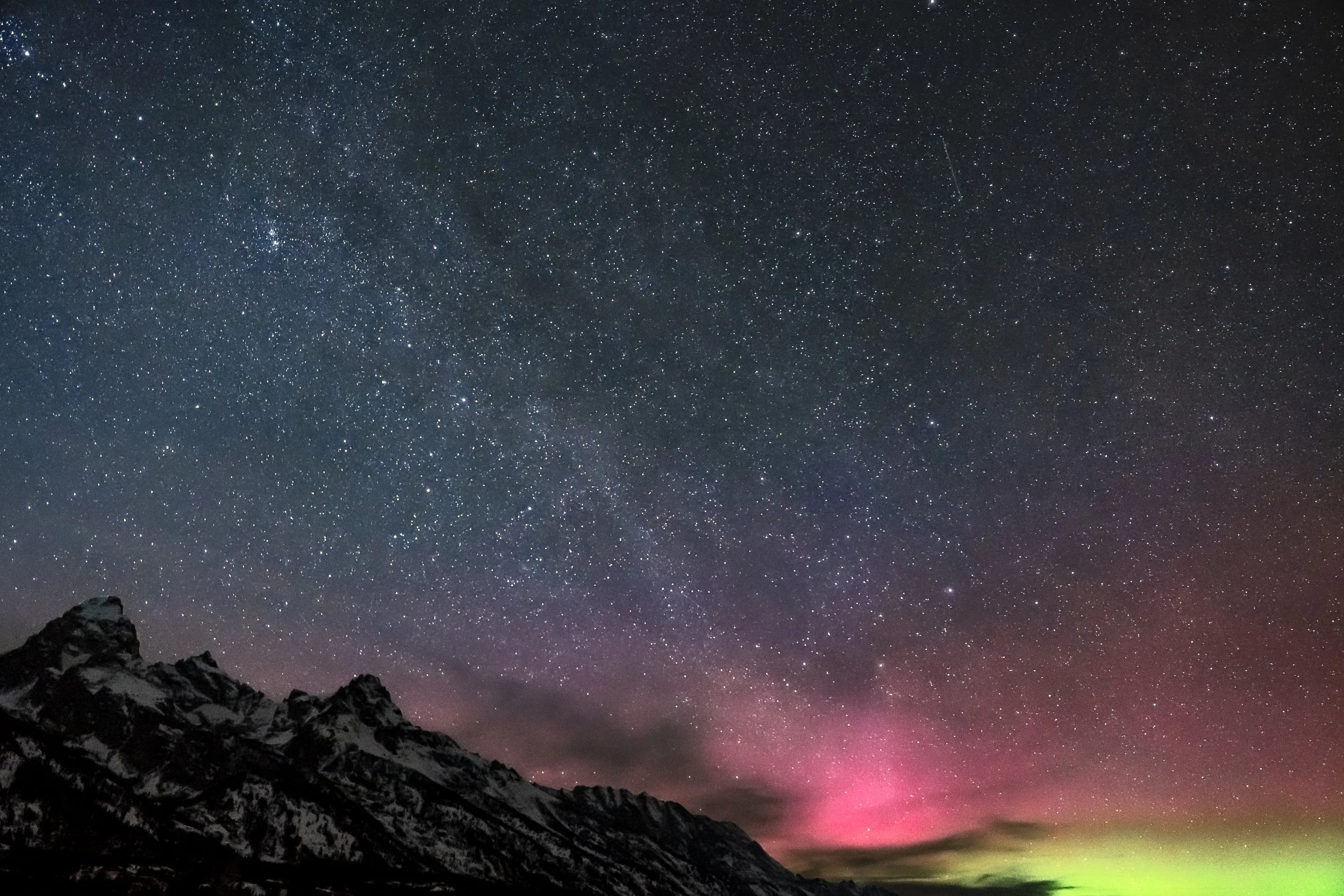 GTNP Northern Lights, Wyoming 3.30.21