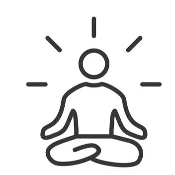 Intuitive healer channeling supportive, grounding energy.