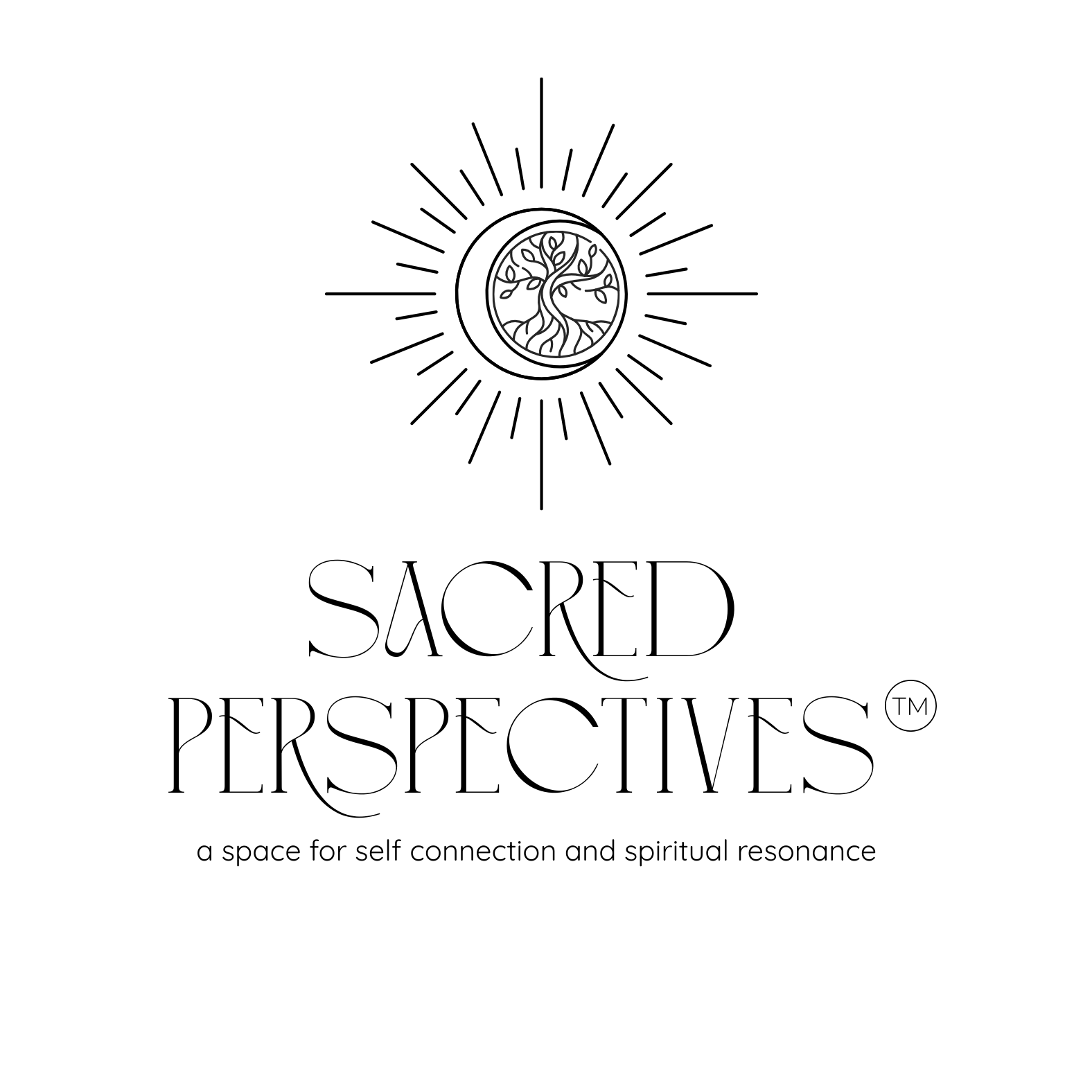 Black background with a small circle featuring a tree illustration in the center and the word 'strength' written vertically on the left side.