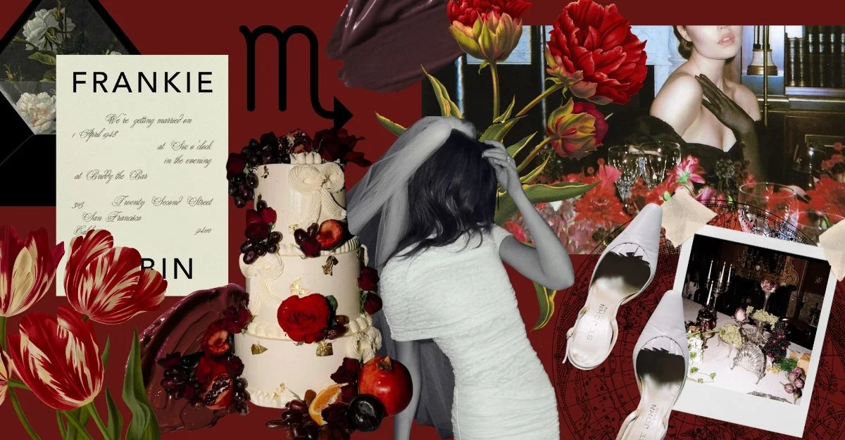 I Do Design: Scorpio Vibes - A Moody, Magnetic Wedding Aesthetic