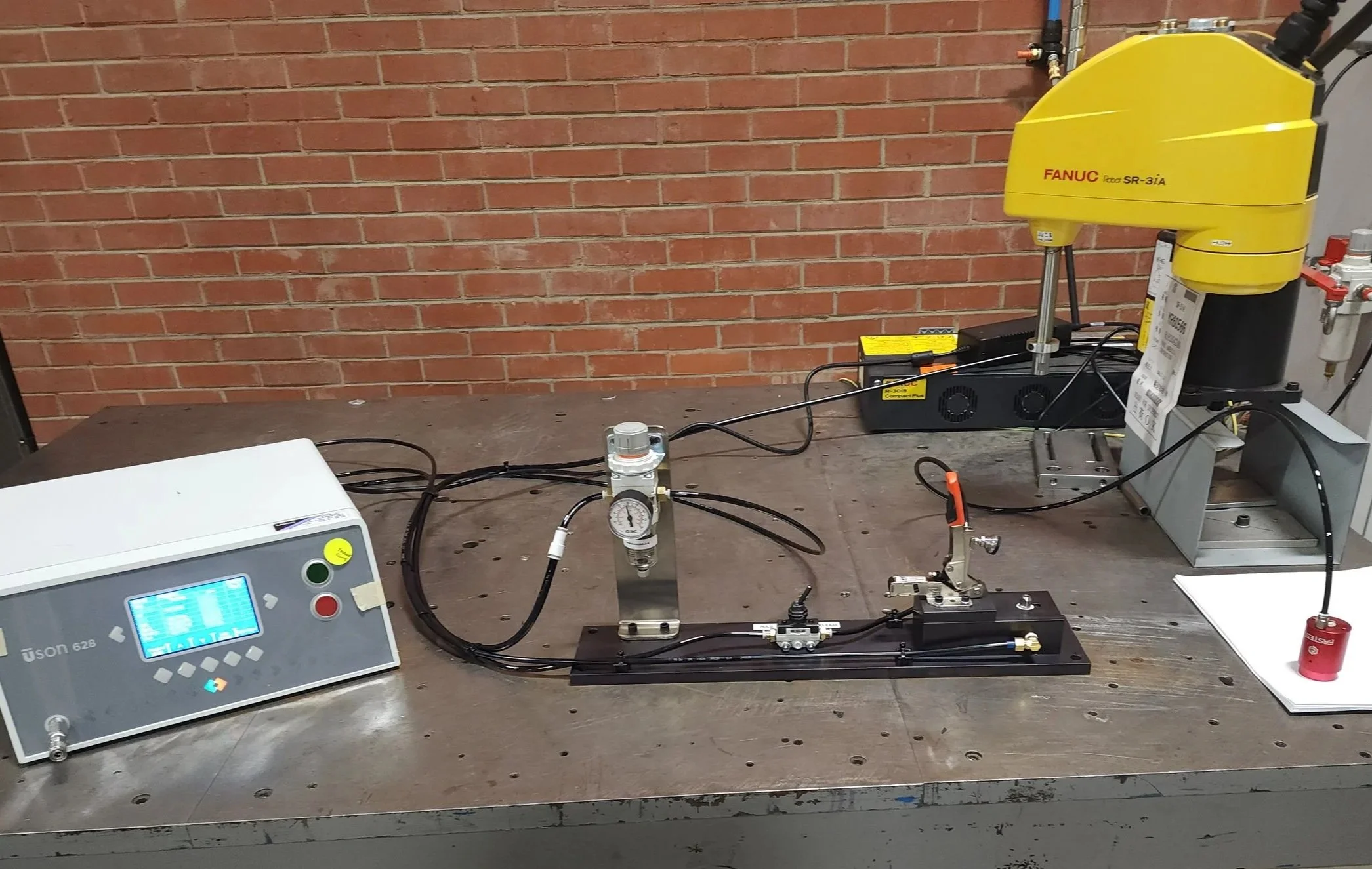 custom qa test station quality control pressure test small part test