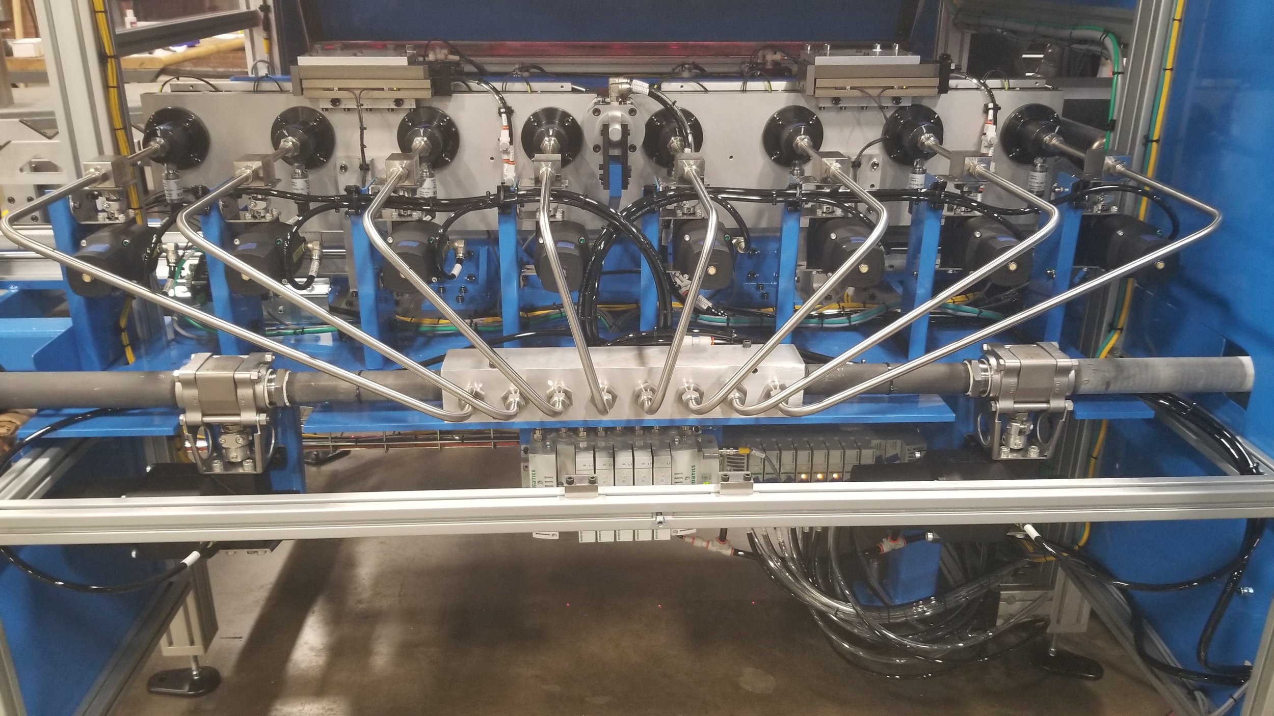 High pressure pneumatics, pneumatic systems, pressure testing, complex pneumatics