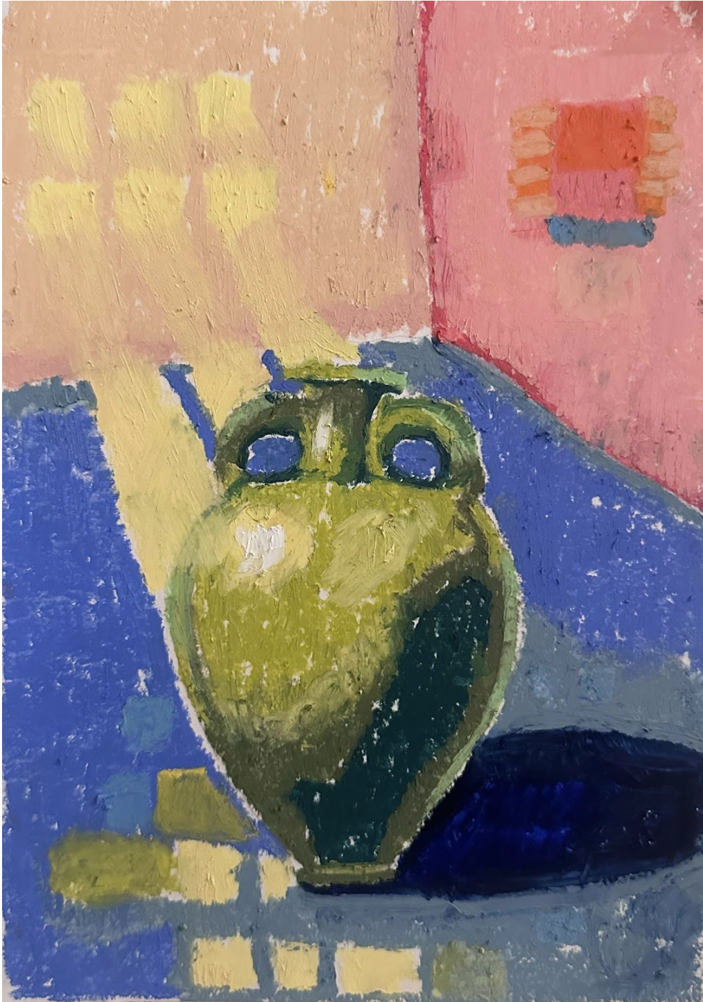 'Green Amphora in the Window'