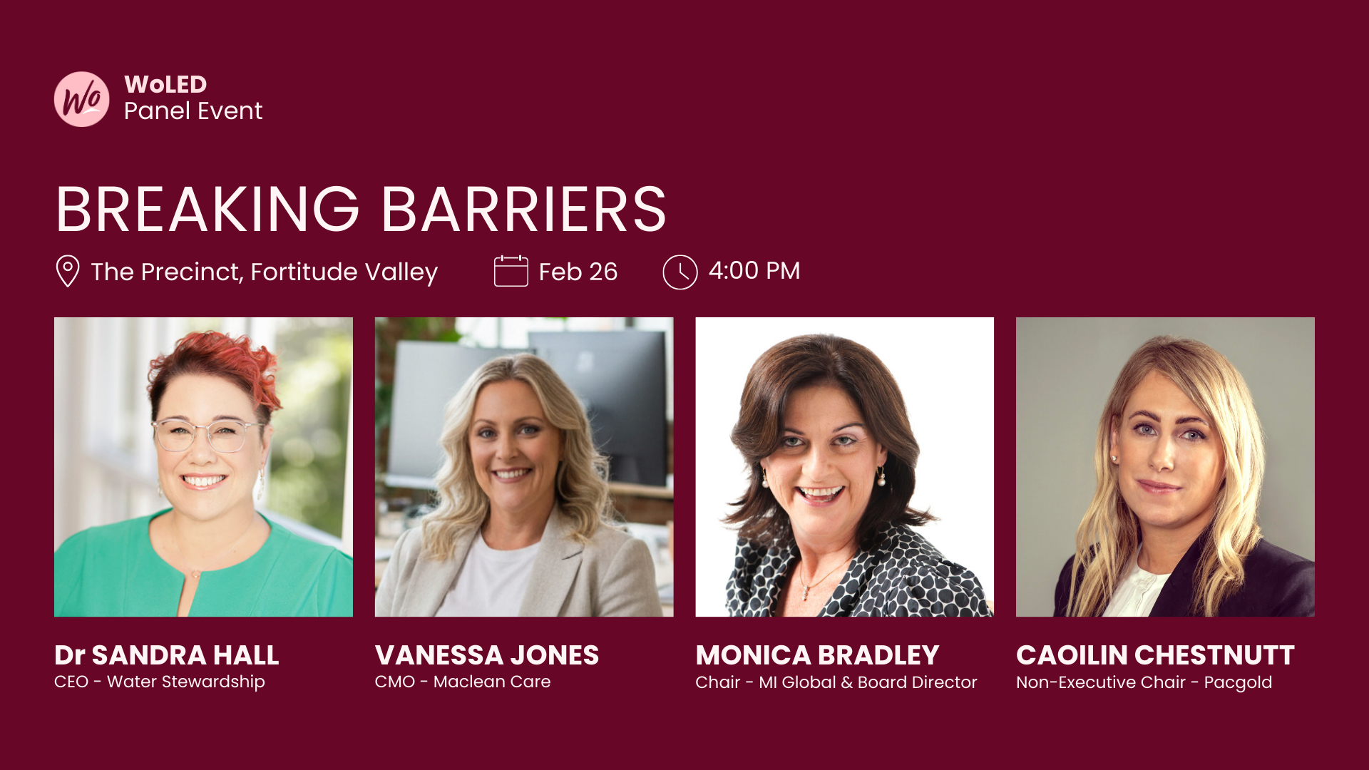 Breaking Barriers - Leadership Panel