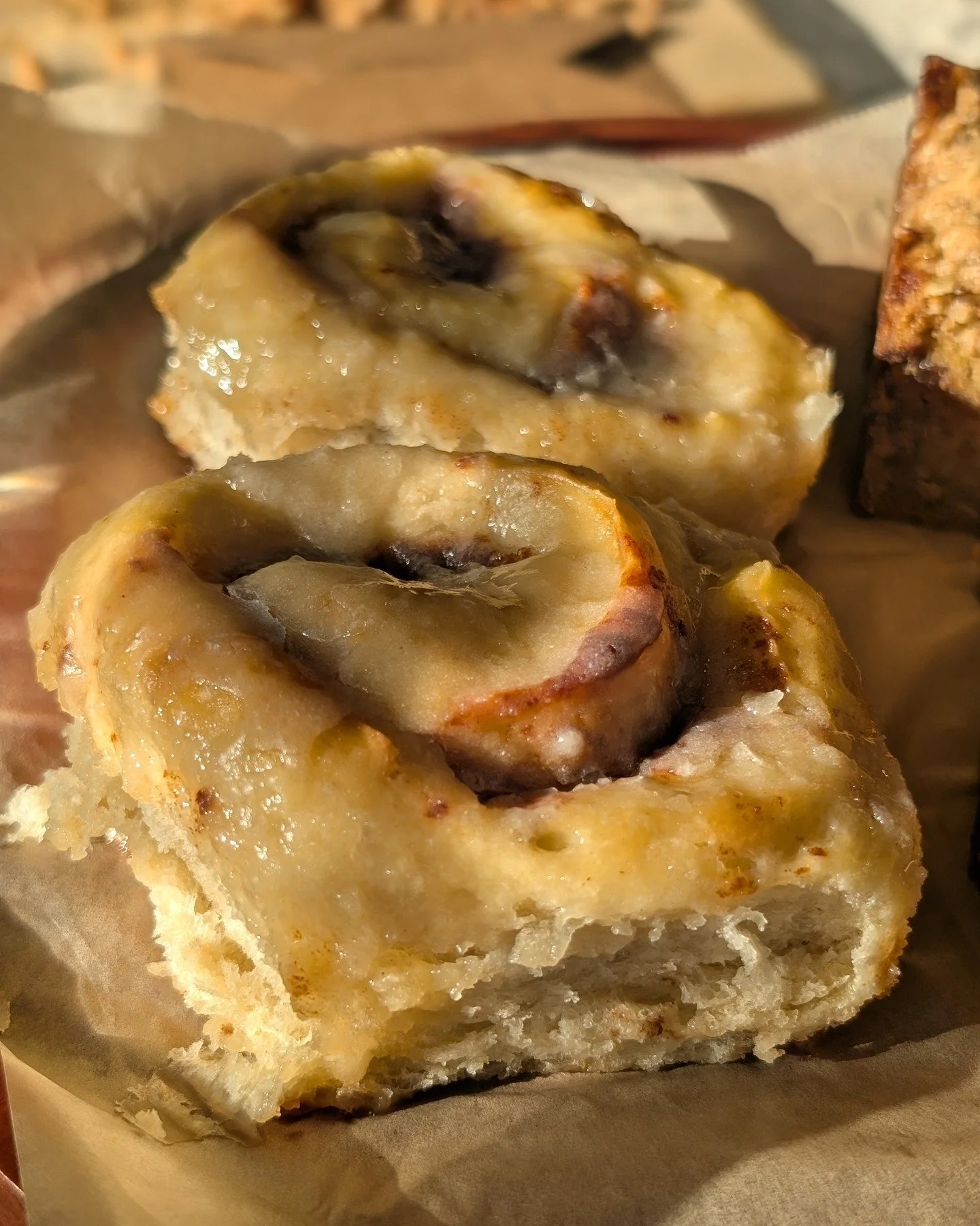Our cinnamon rolls are soft, but our stance on ICE is not. 

Veganism extends beyond vegan baking. We&rsquo;re pro-community, pro-liberation, anti-fascist, and anti-imperialist. No body, human or otherwise, is illegal on stolen land.

If you&rsquo;re