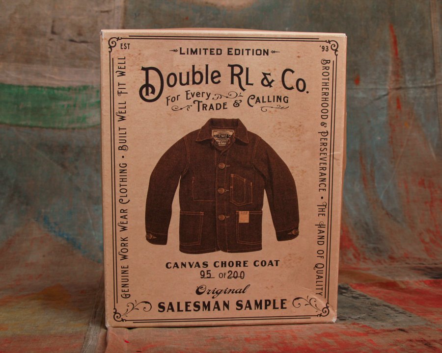 Ralph Lauren Double RL salesman sample chore canvas coat limited edition-4.jpg